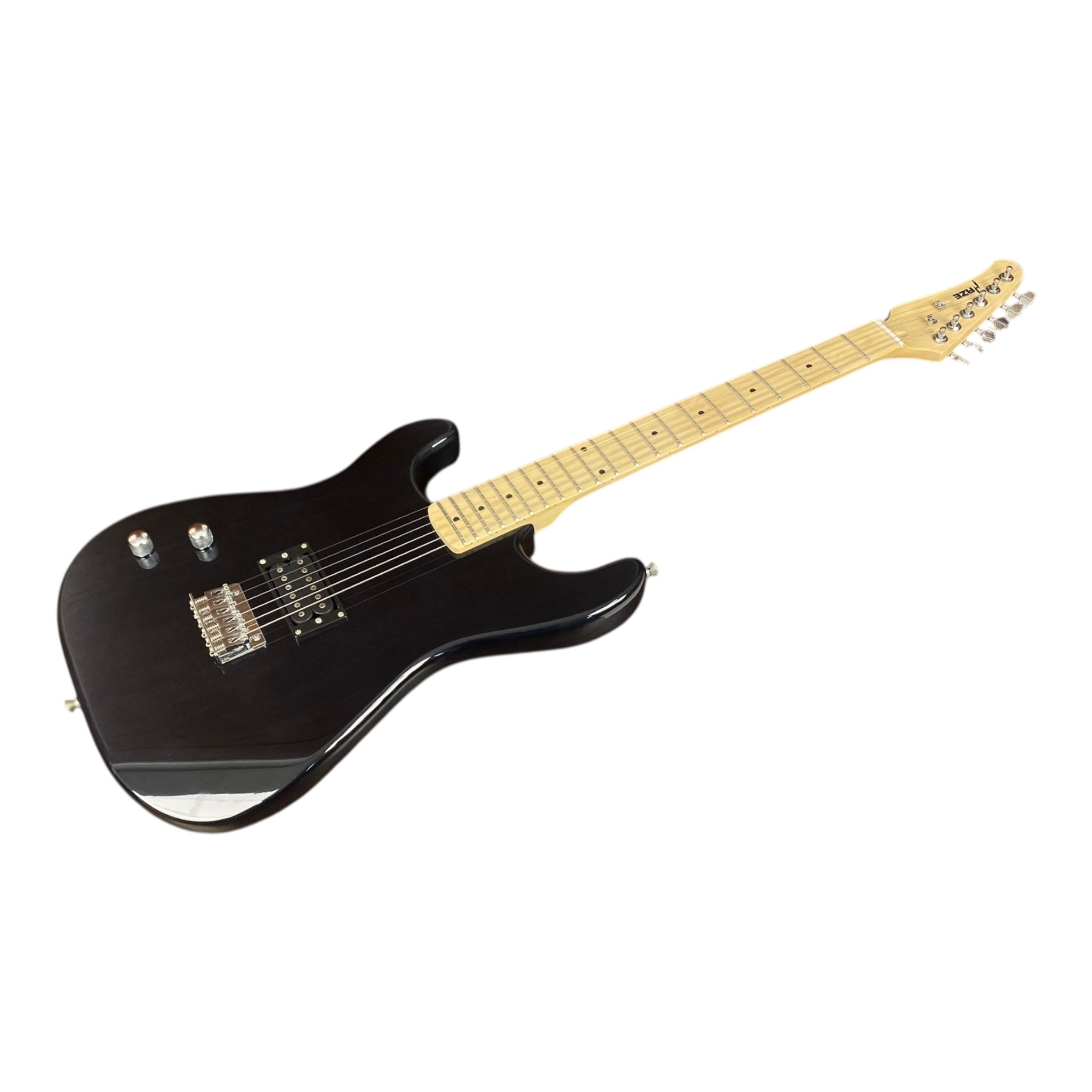 Haze HST01 "Asteroid" Black Left-Handed 4/4 Size Student Electric Guitar + 10W Amp (Optional)