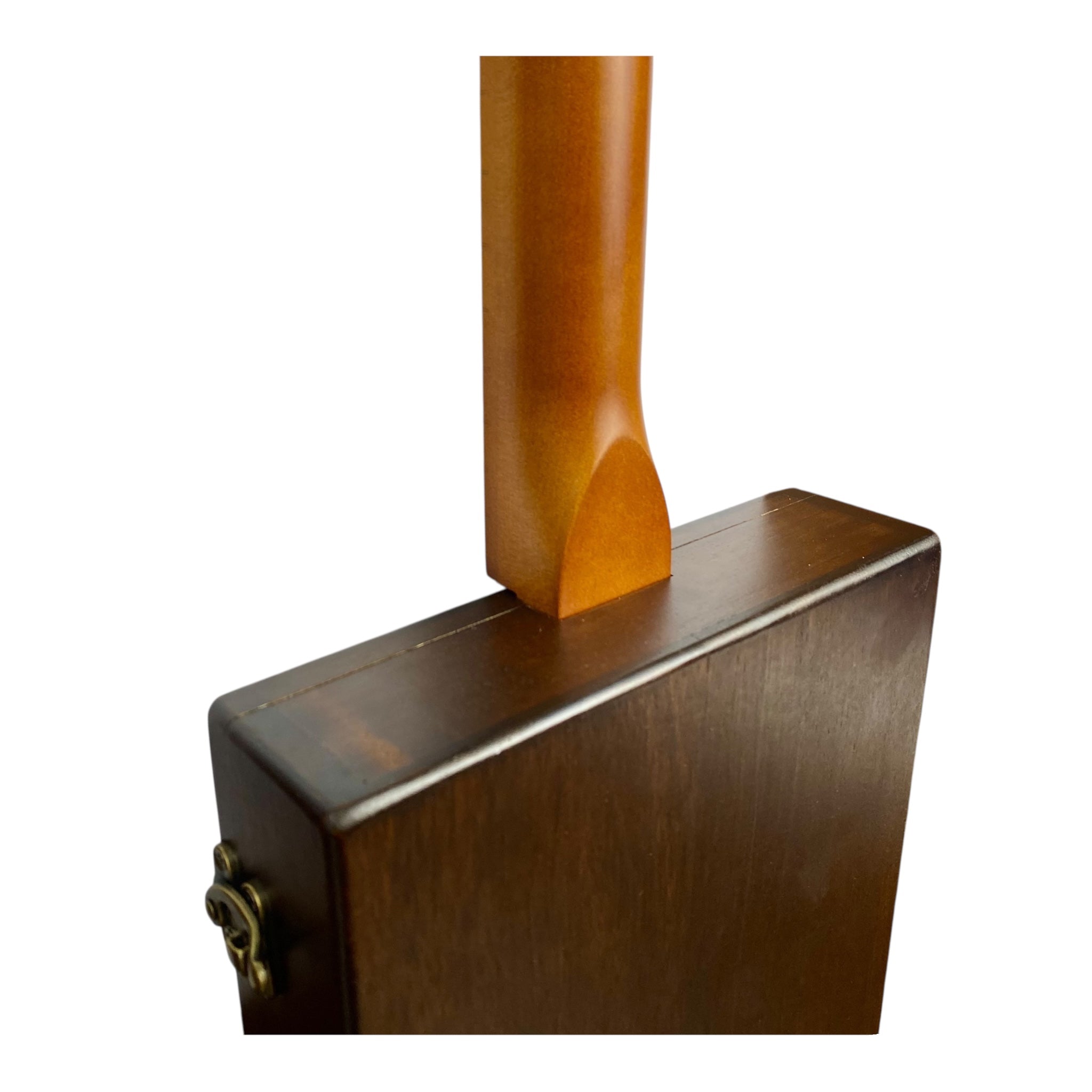 Haze Model X1 DIY Cigar Box Guitar Kit – Mahogany “Blues” Style with Upgradable Guitar Slide (optional)