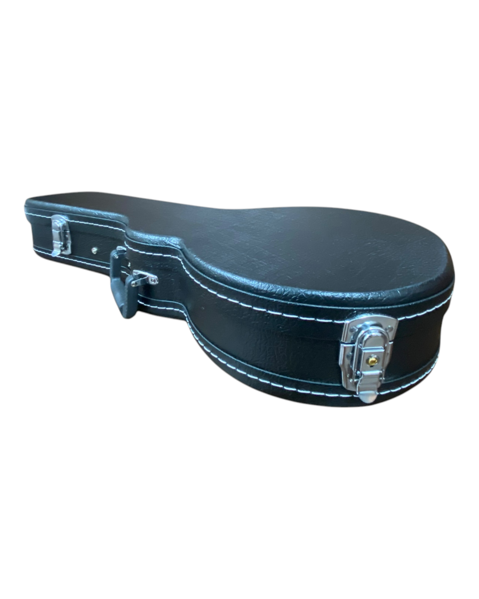 Caraya MFC001 F-Style Mandolin Hard Case - Lockable, Black