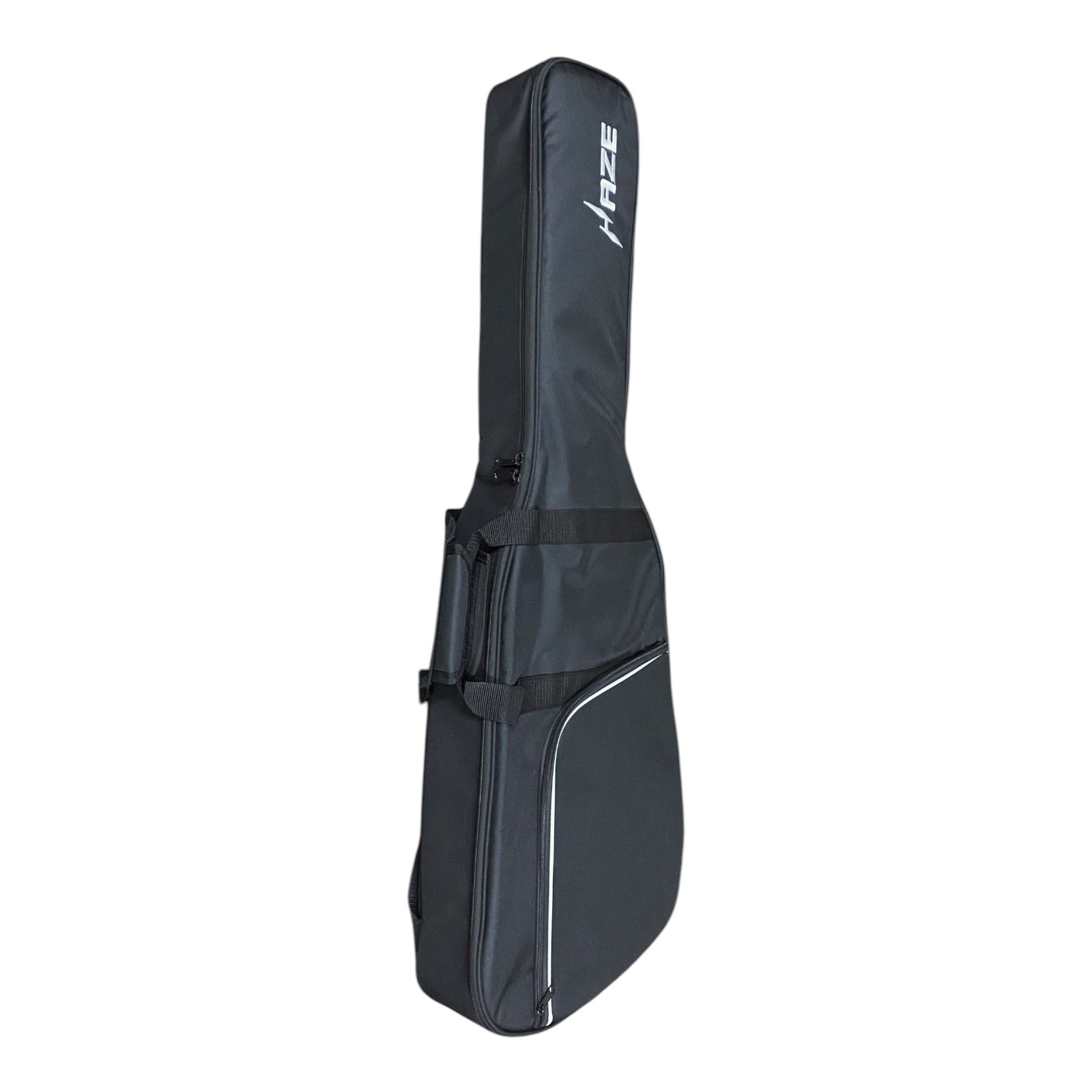 Haze 10mm Padded Electric Guitar Gig Bag w/ Adjustable Neck Cradle & Backpack Straps - EGB1