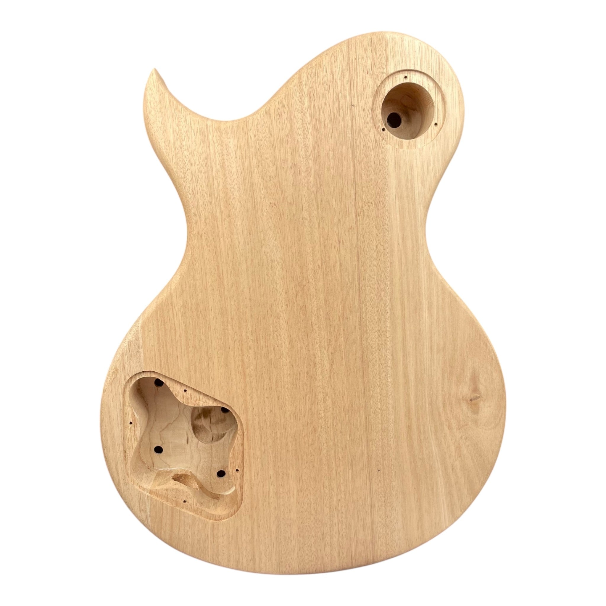 LPM385SFMDIY Solid Flame Maple Top Mahogany HLP H-H Electric Guitar DIY Kit - Complete No-Soldering w/ Ivory Trims & Chrome Hardware