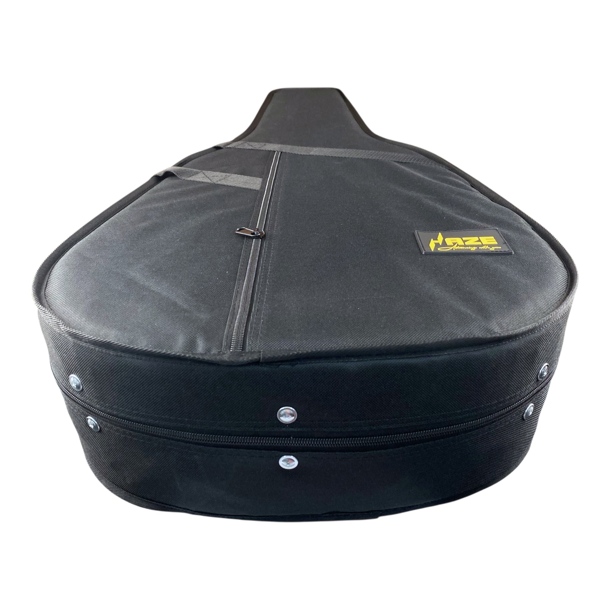 Haze C01 Classical Guitar Ultra-Lightweight Hard Foam Case - Single Strap, Black