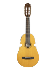 Caraya Solid Spruce Electric-Acoustic 10-String Cuatro Latin-American Guitar w/ Built-in Belcat EQ & Tuner - C4800NT