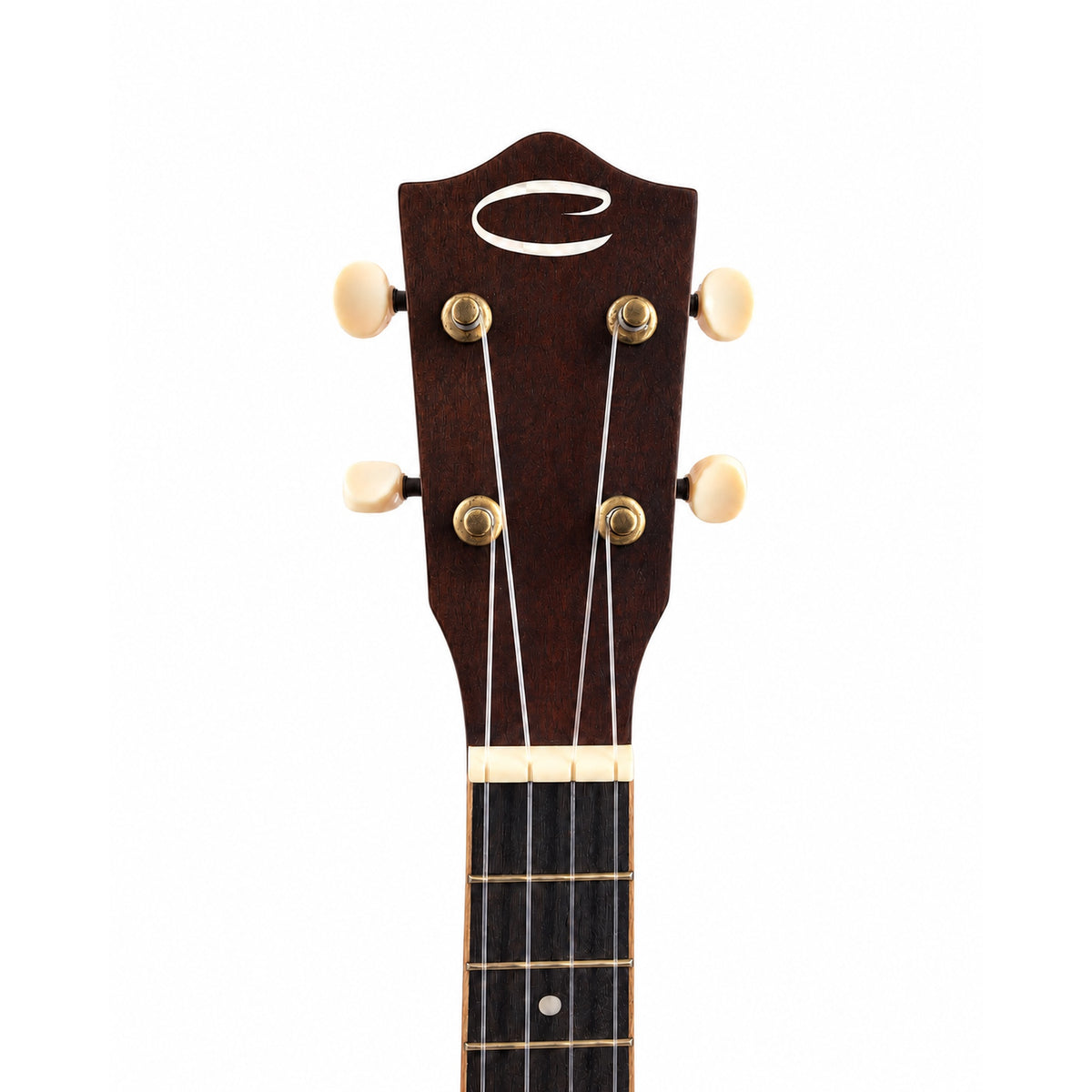 Caraya 4-String Maple Body Resonator Banjolele - Natural SBJUK118 with Optional Hard Case