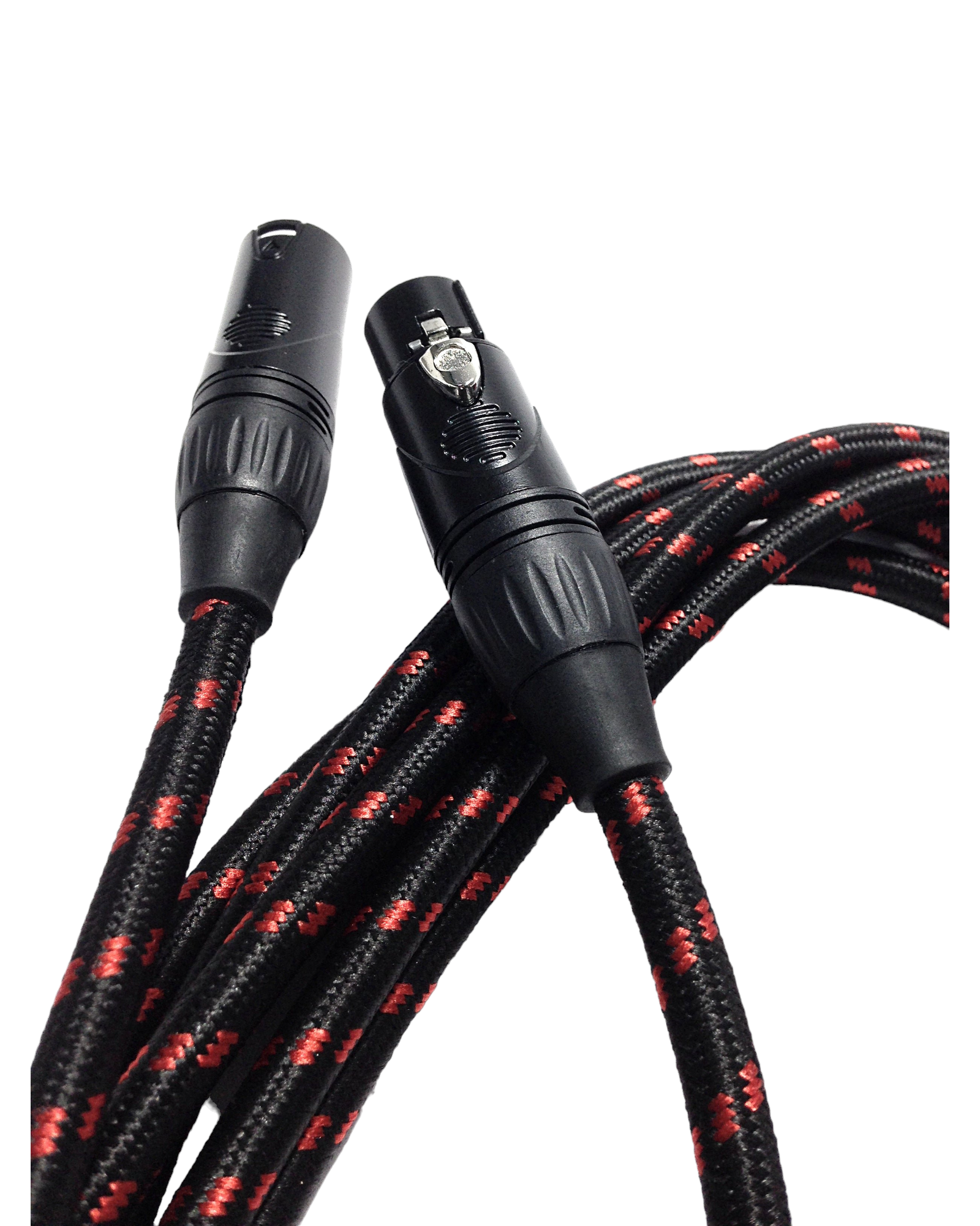 Haze 3m 6m Braided Tweed 3-Pin Balanced XLR Microphone Cable SFXX-001