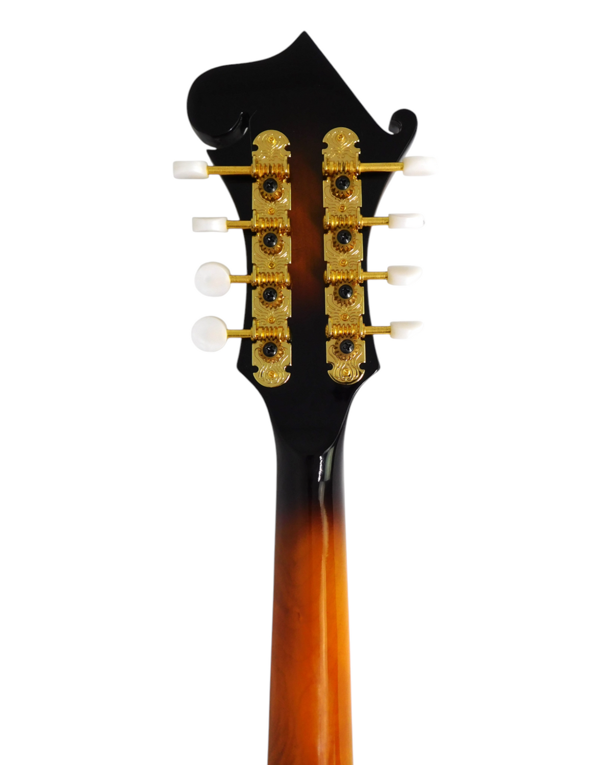 (PREORDER: EST. NOV 2026) Caraya Solid Spruce Top F-Style Acoustic-Electric Mandolin in Sunburst w/ Accessories & Lockable Hardcase (Optional) - SMA008EQVS
