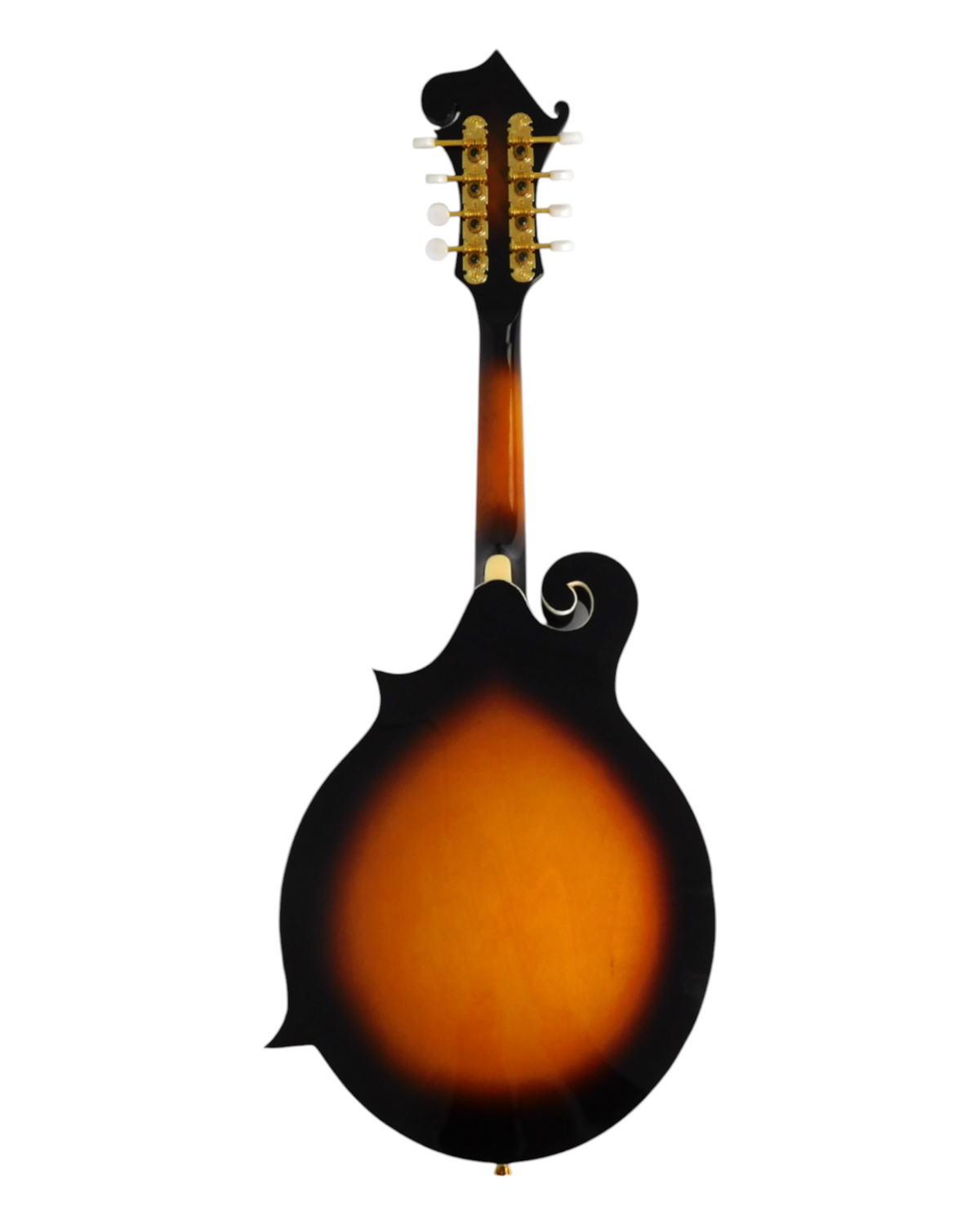 (PREORDER: EST. NOV 2026) Caraya Solid Spruce Top F-Style Acoustic-Electric Mandolin in Sunburst w/ Accessories & Lockable Hardcase (Optional) - SMA008EQVS
