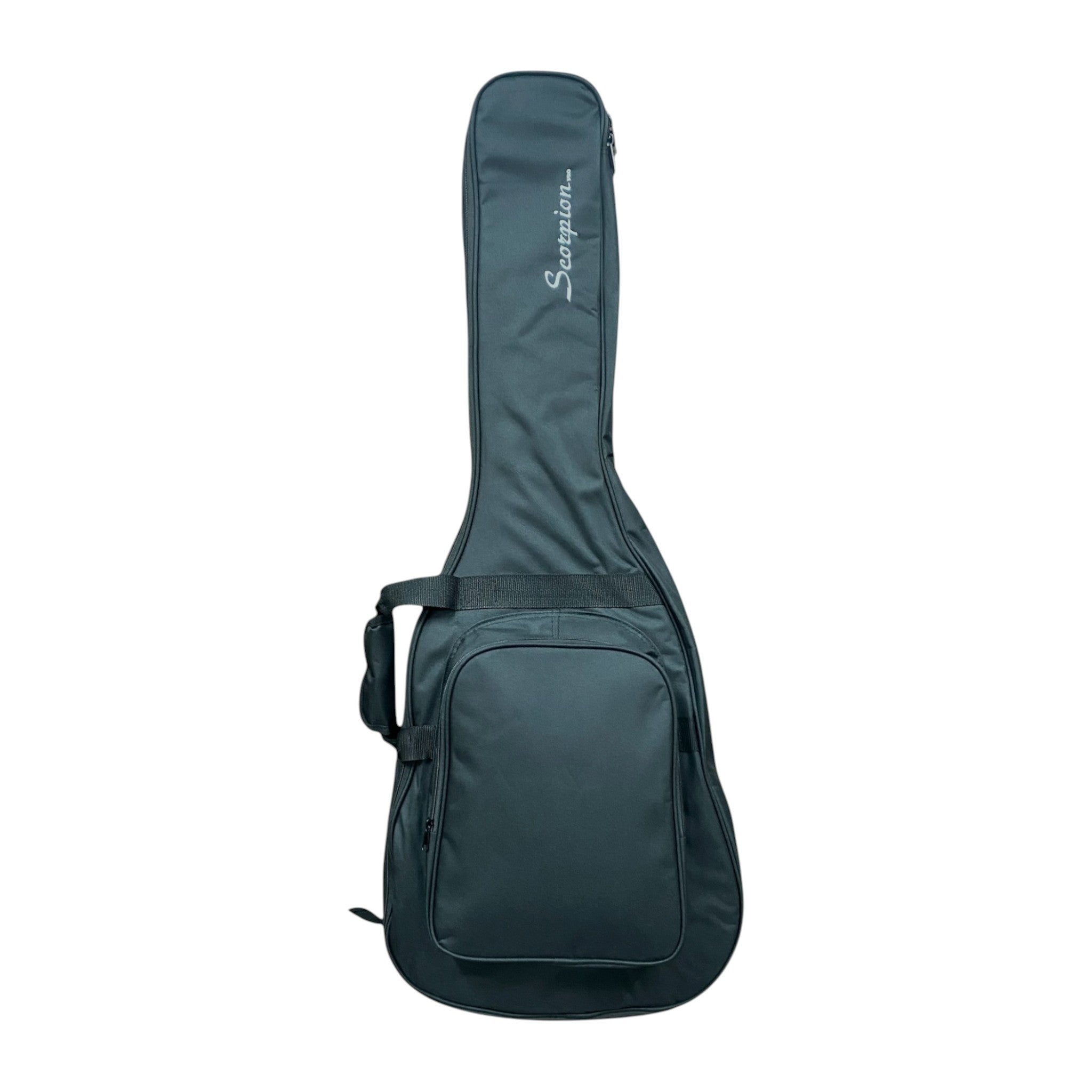 Scorpion 10mm Padded Soft Guitar Gig Bag in Black w/ Adjustable Padded Backpack Straps - SCORPB
