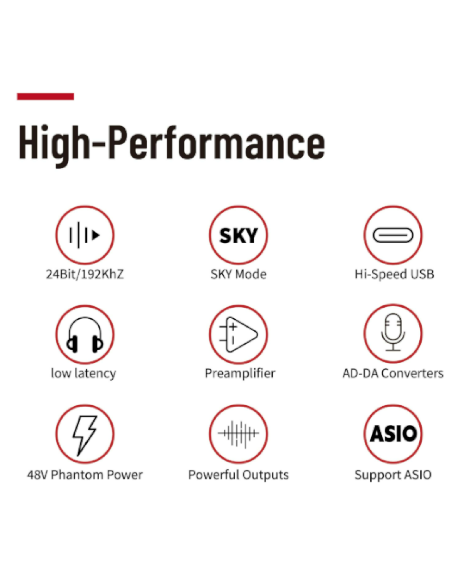 Simplefly Digital Dual-Channel 24bit/192kHz AD/DA Converter 4K HDMI USB-C Audio-Video Interface w/ 48V Phantom Power Supply & Pre-Amp -  SF2402