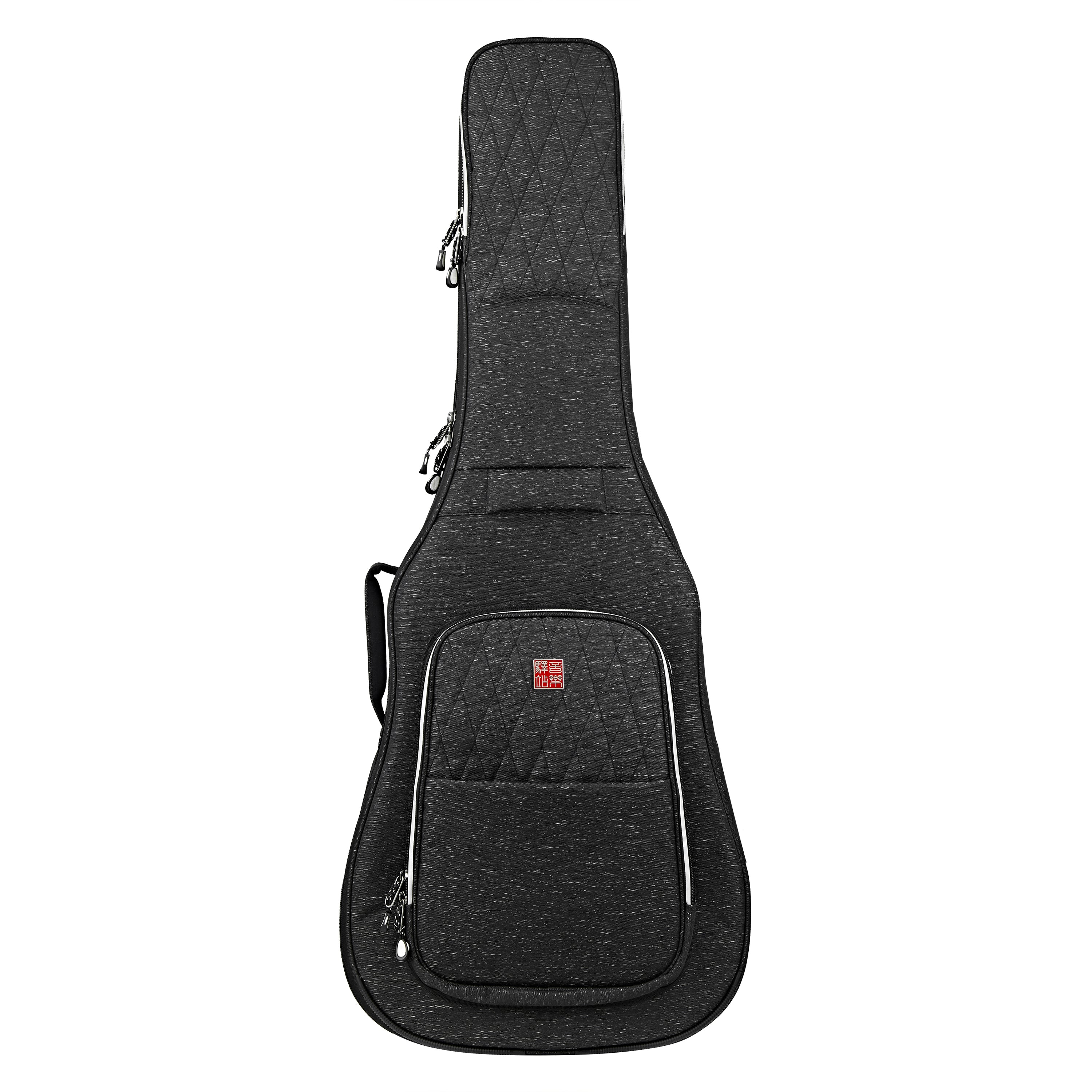 Music Area TANG30 30mm Padded Weather-Proof Acoustic Guitar Gig Bag w/ Multi Handles  - TANG30DABLK