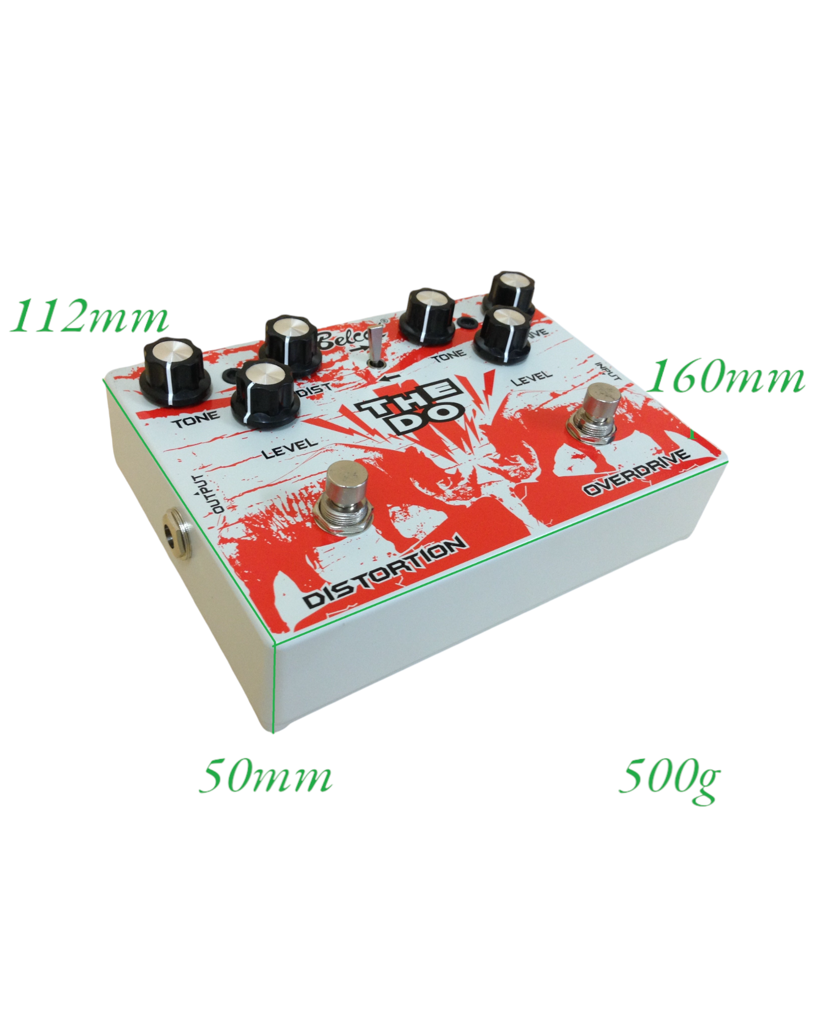 belcat pedals Belcat "THE DO" Dual Overdrive & Distortion Effects Pedal – Haze Guitar Australia
