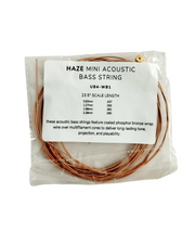 Haze UB4-WB1 Mini Acoustic Bass String Set