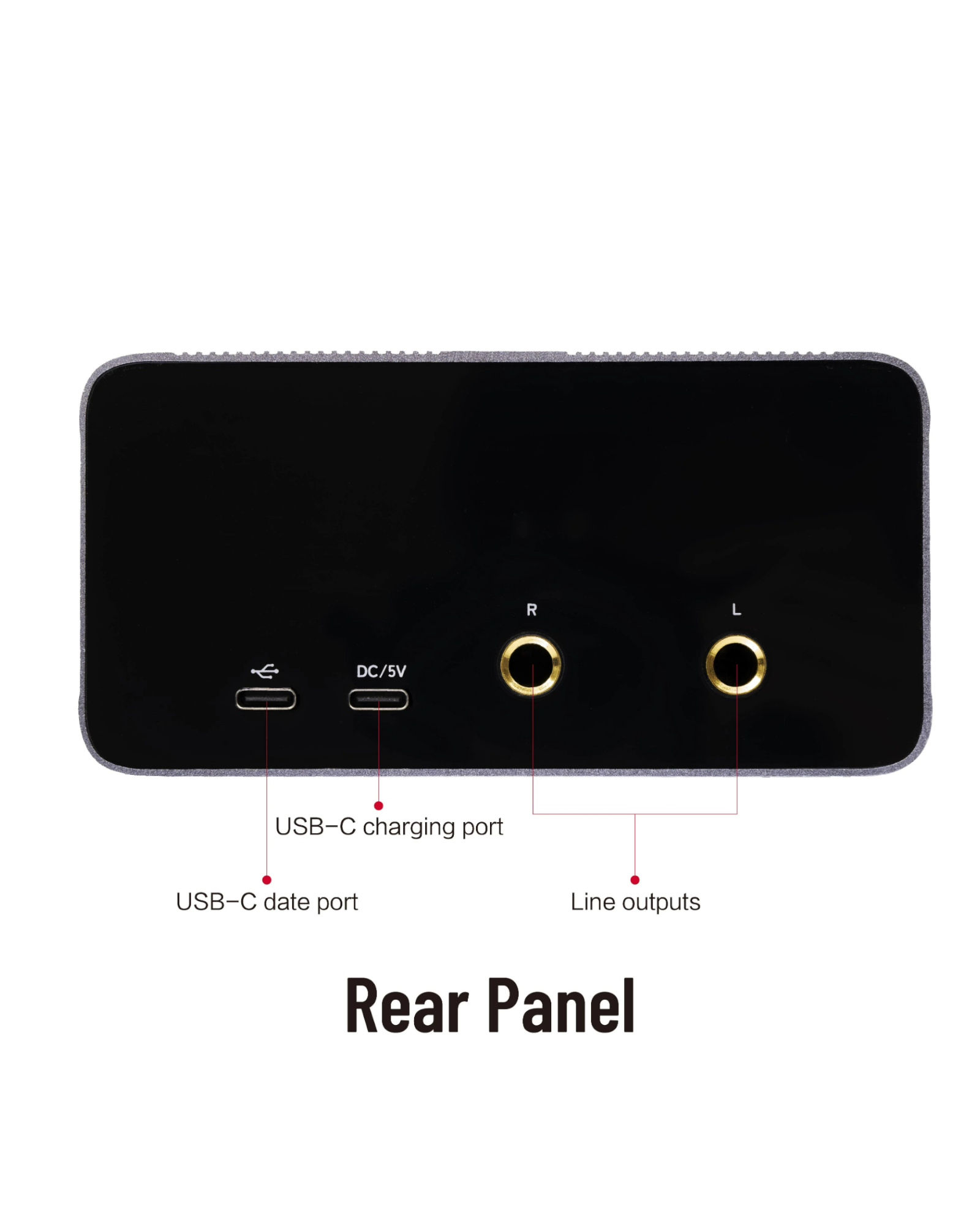 Simplefly Digital Dual-Channel 24bit/192kHz AD/DA Converter USB-C Audio Interface w/ 48V Phantom Power Supply & Pre-Amp -  SF2401