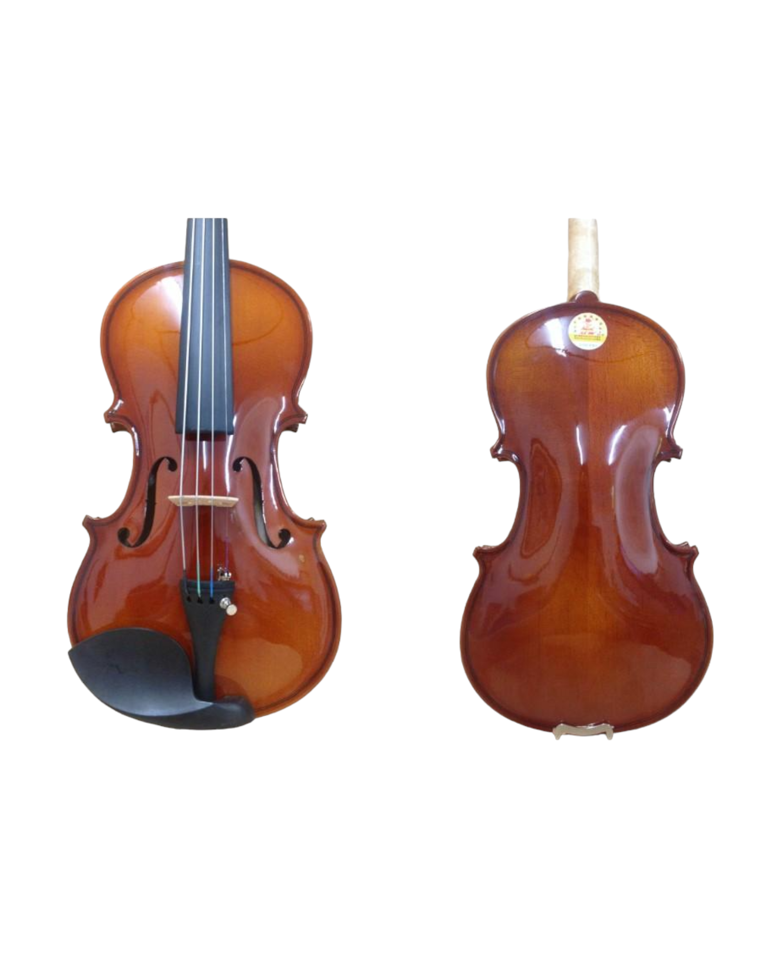 Kapok V005 1/4 Size Violin + Foam Case, Chin Rest, Bow, Rosin & String Adjust