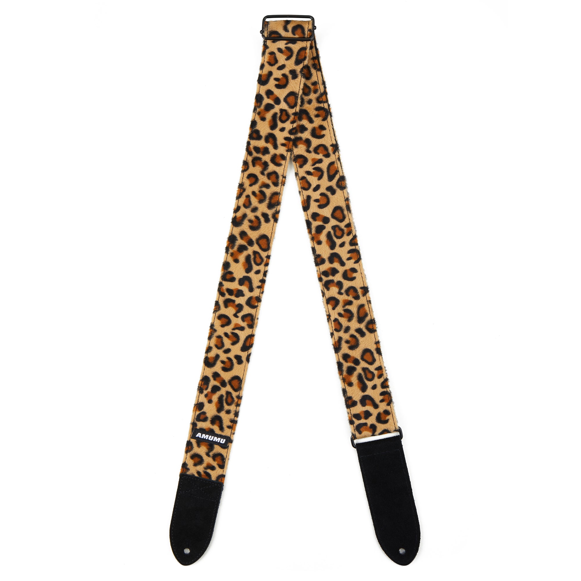 Amumu VL01LP Leopard Flocking Guitar Strap