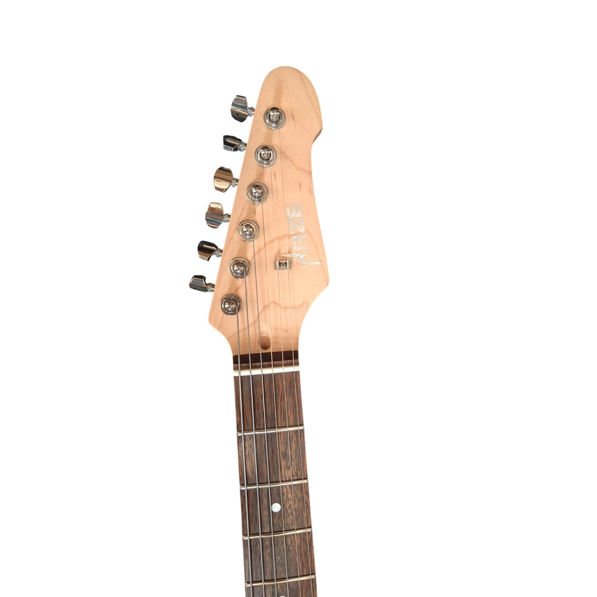 Pre-Order – Estimated Late Oct 2026 | Haze TL190 Quilted Natural Semi-Hollow Lightweight Electric Guitar with Single-Coil Pickups