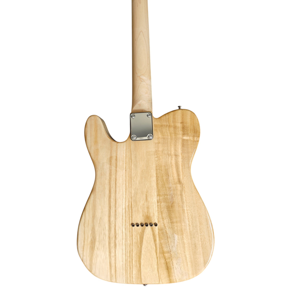 Pre-Order – Estimated Late Oct 2026 | Haze TL190 Quilted Natural Semi-Hollow Lightweight Electric Guitar with Single-Coil Pickups