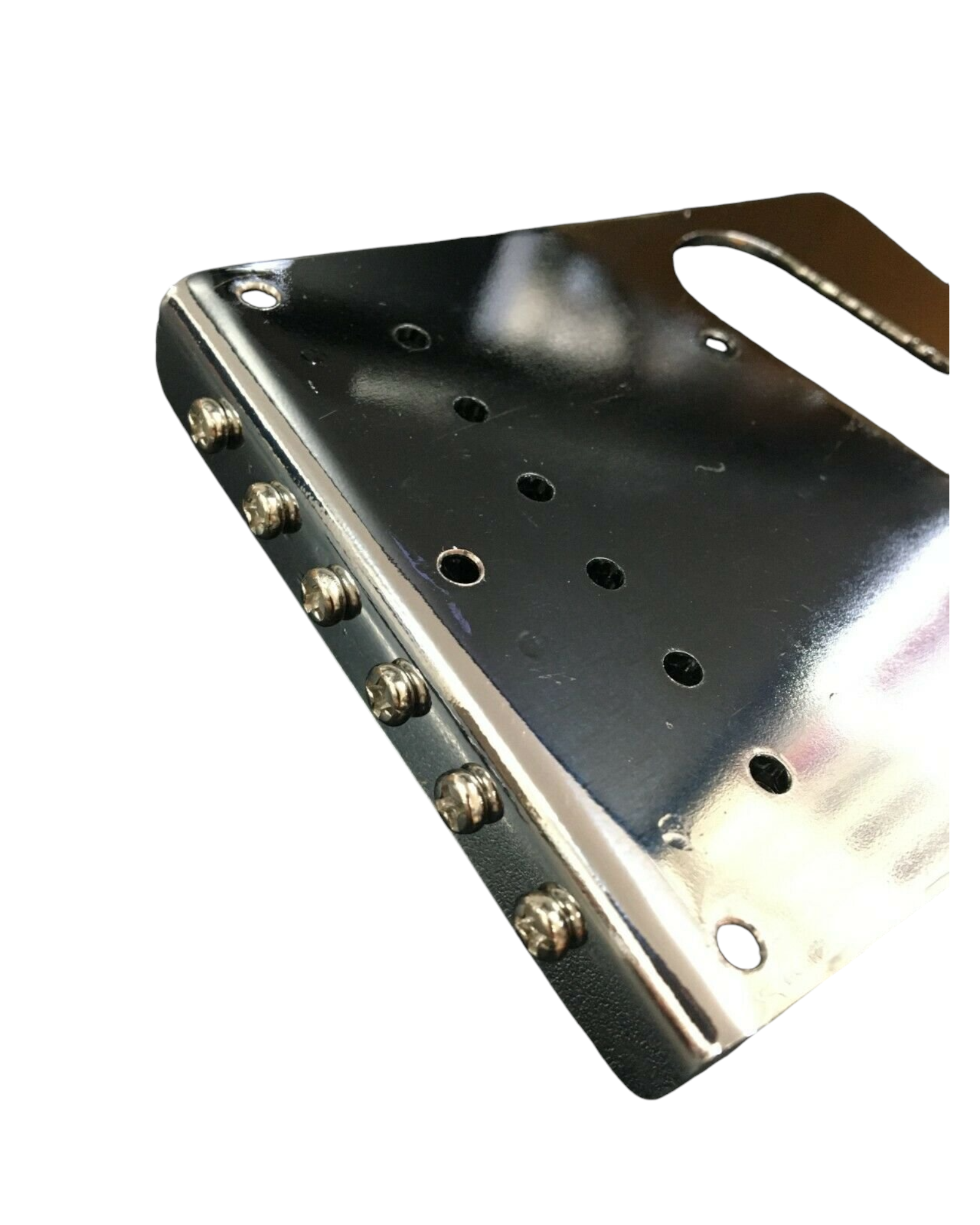 YBTL03 Chrome Telecaster Electric Guitar Bridge, Thru, Body+Screws, Wrench