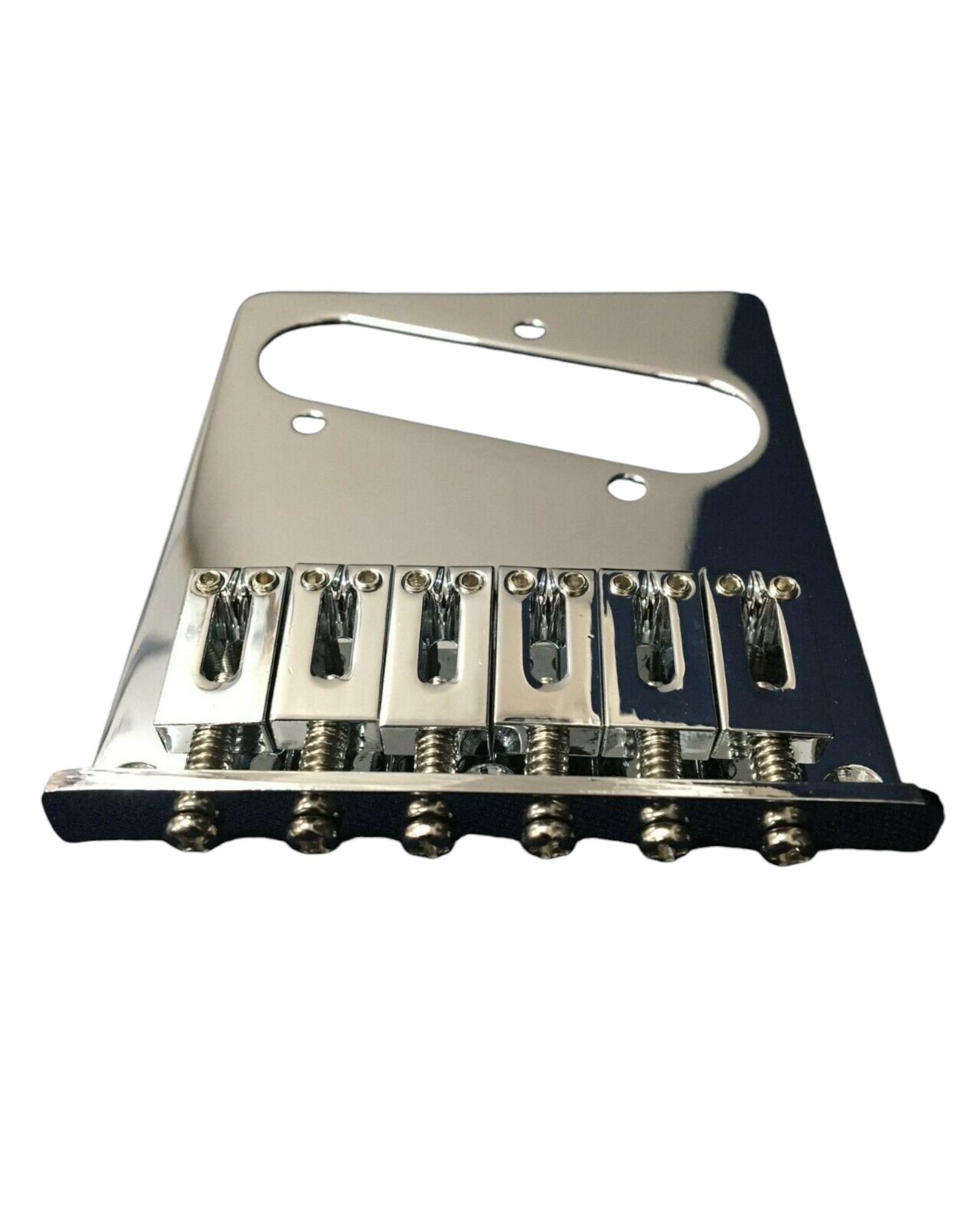 YBTL03 Chrome Telecaster Electric Guitar Bridge, Thru, Body+Screws, Wrench