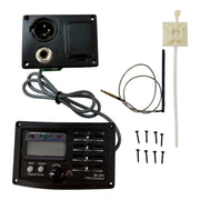 Belcat SB4TN Acoustic Guitar 4-Band EQ Onboard Preamp System with Tuner & Piezo Pickup