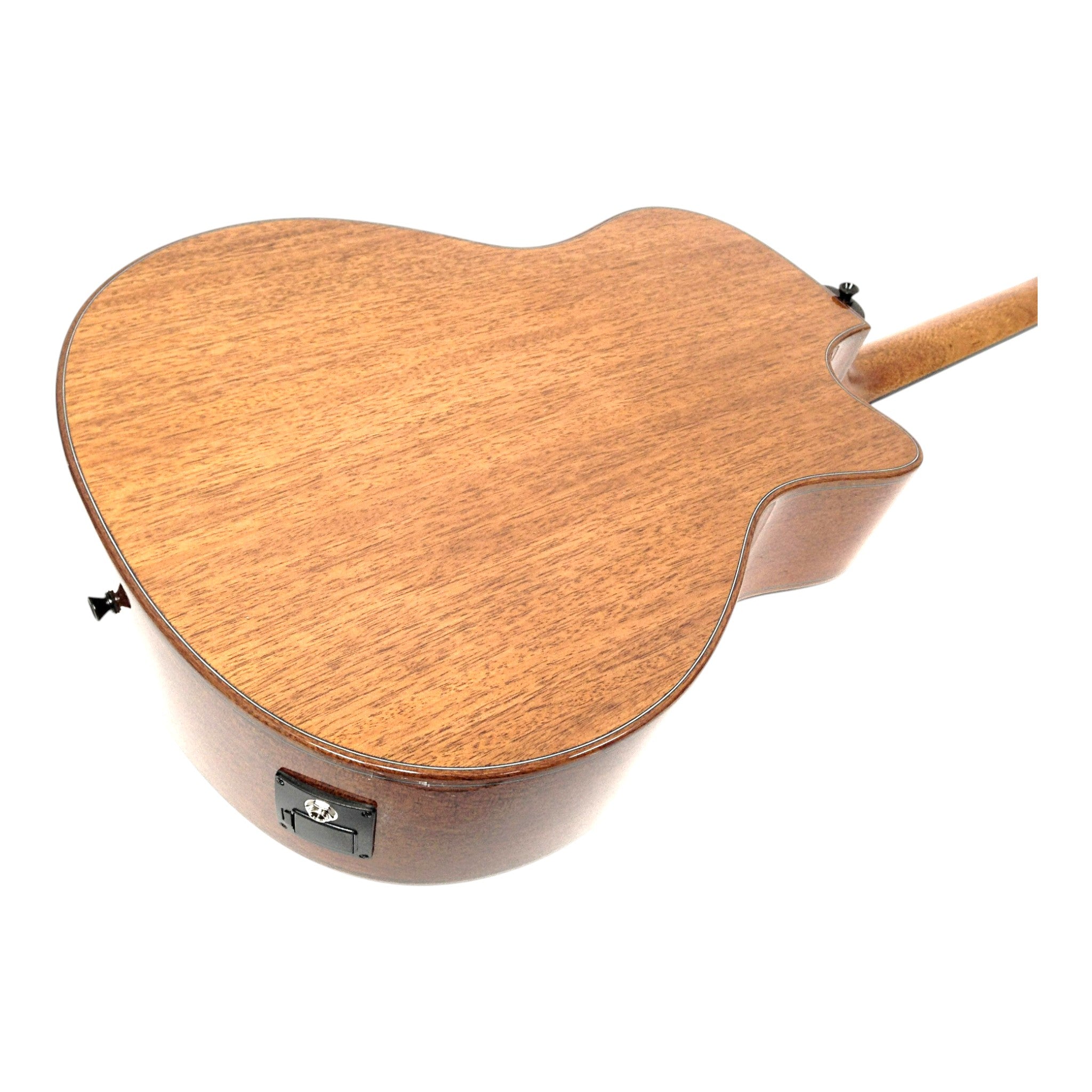 Caraya A2016CEQARCEDARLH Left-Handed Solid Canada Cedar Jumbo Acoustic Guitar - Natural