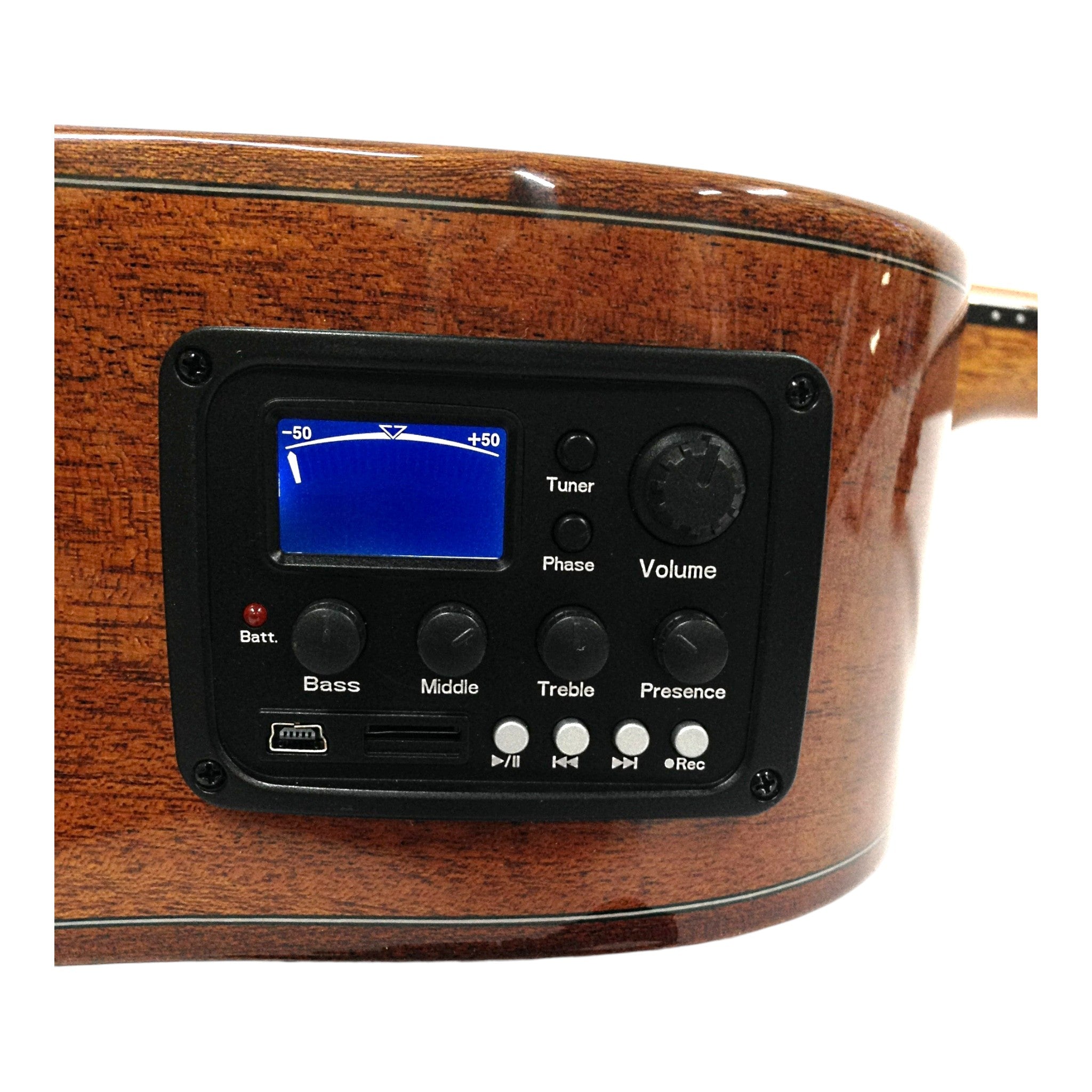 Caraya A2016CEQARCEDARLH Left-Handed Solid Canada Cedar Jumbo Acoustic Guitar - Natural