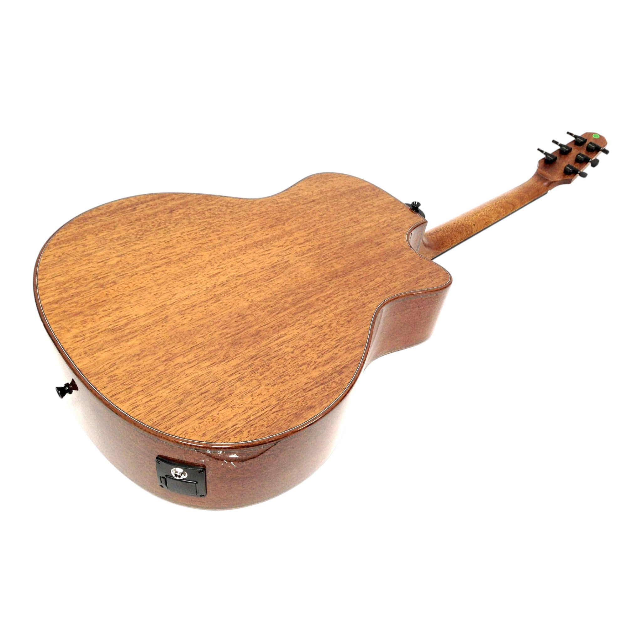 Caraya A2016CEQARCEDARLH Left-Handed Solid Canada Cedar Jumbo Acoustic Guitar - Natural