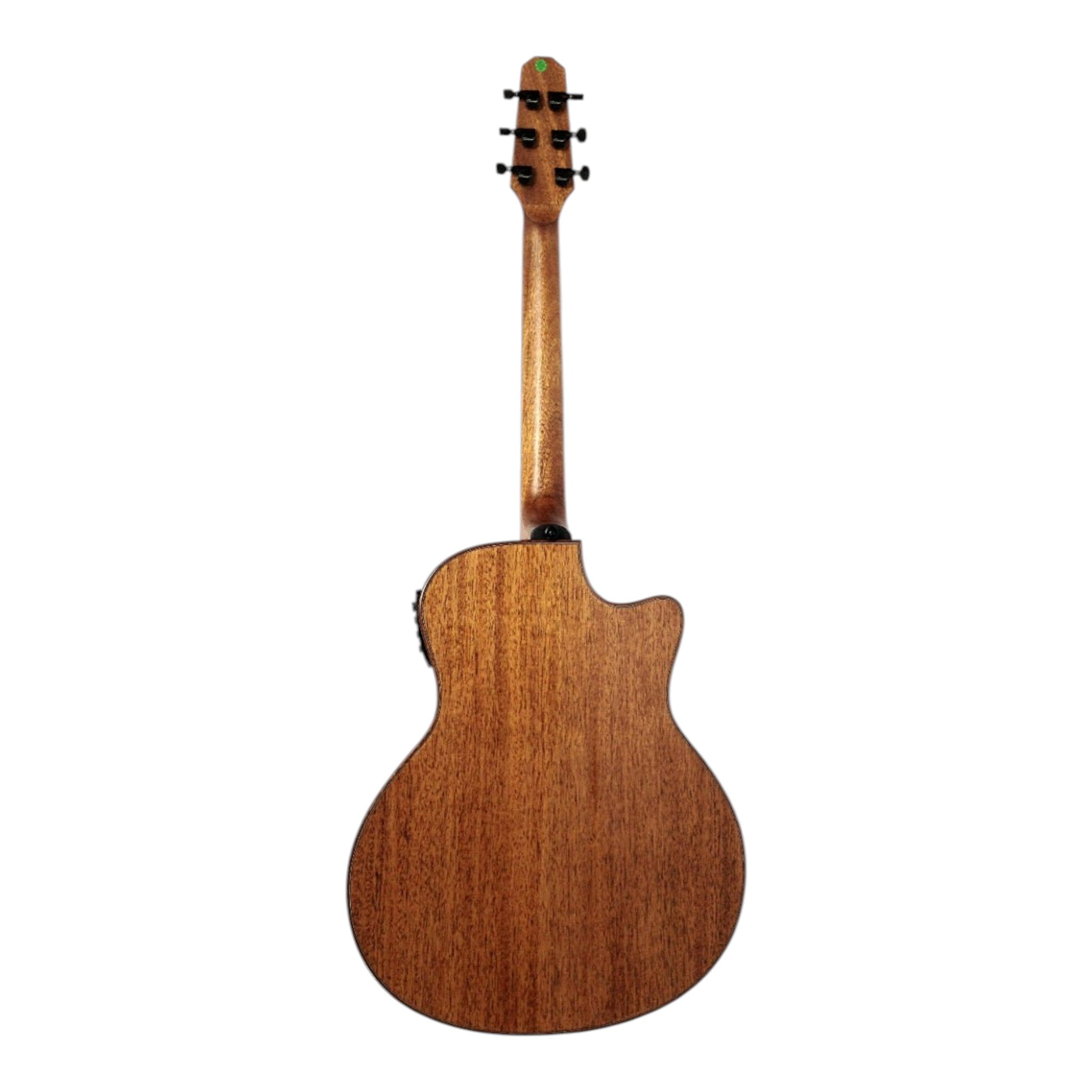 Caraya A2016CEQARCEDARLH Left-Handed Solid Canada Cedar Jumbo Acoustic Guitar - Natural