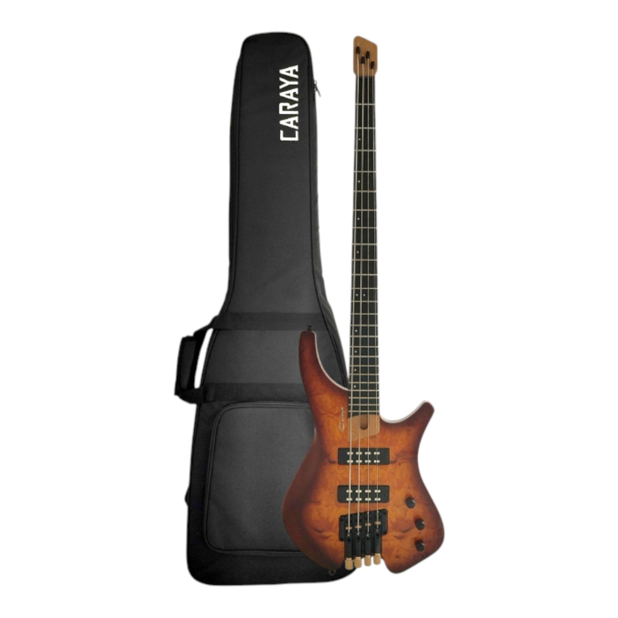 Embrace the Modern and Elevate Your Sound with This Headless Electric Bass CARAYAB4 - Trail Blazer