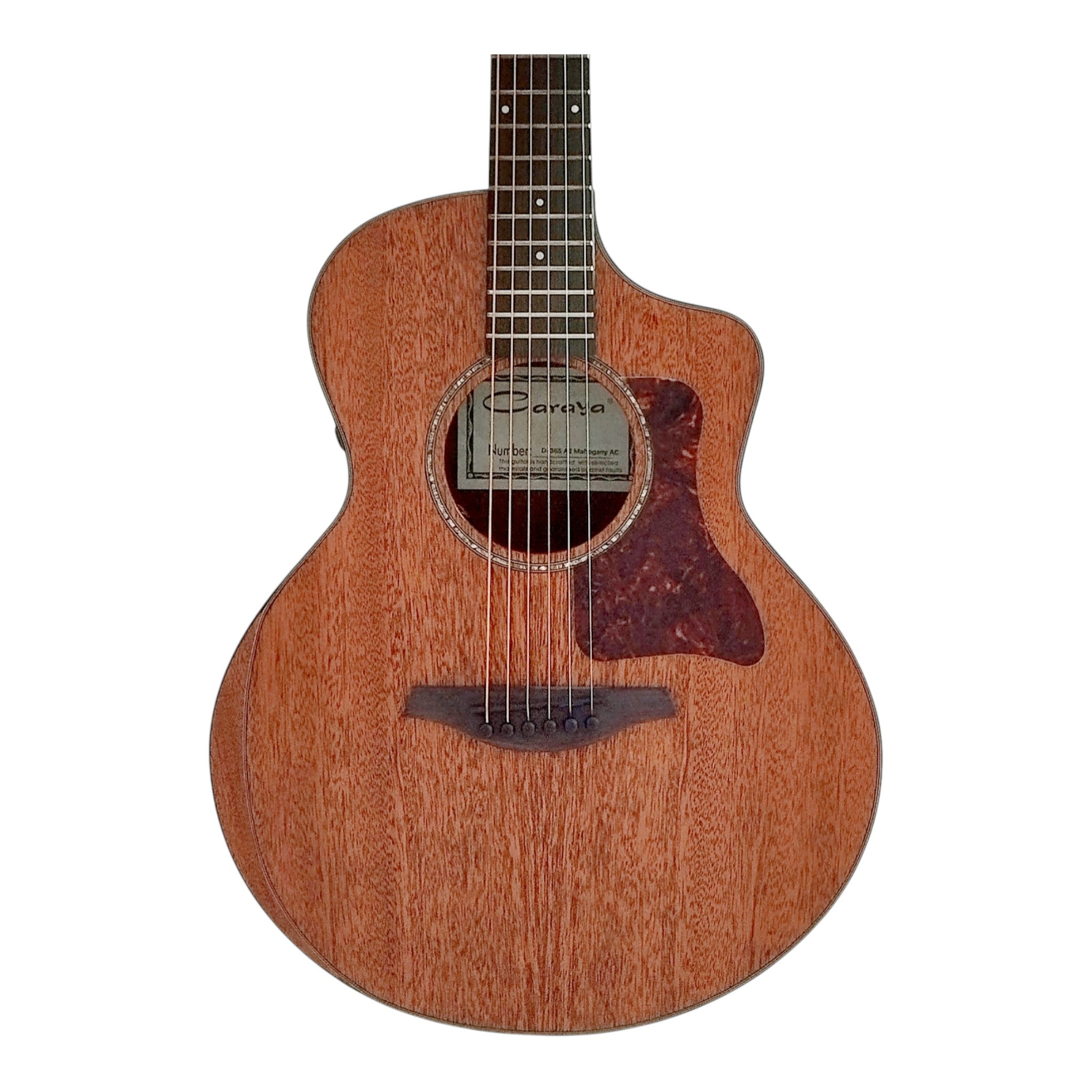 Caraya D36SAC All Mahogany Traveller Guitar