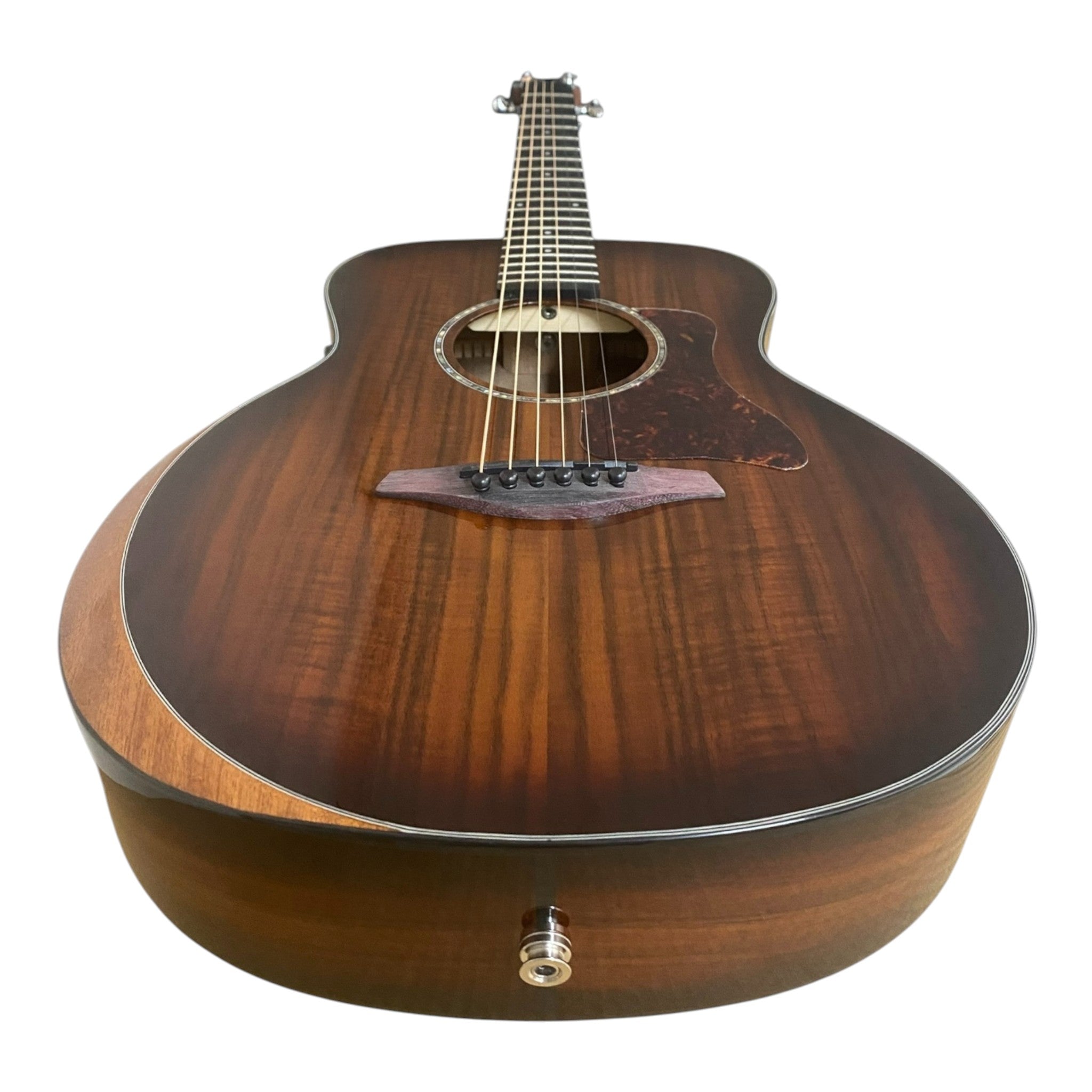 Caraya D36SKOA Traveller Guitar with Double OS1 Vibration Pickup