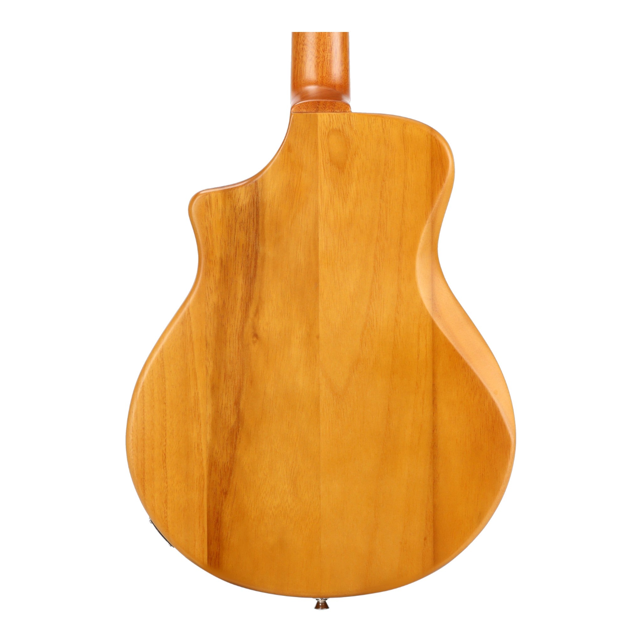 Caraya RE20 Hybrid Resonator Electric-Acoustic Guitar – Paulownia, Satin Natural