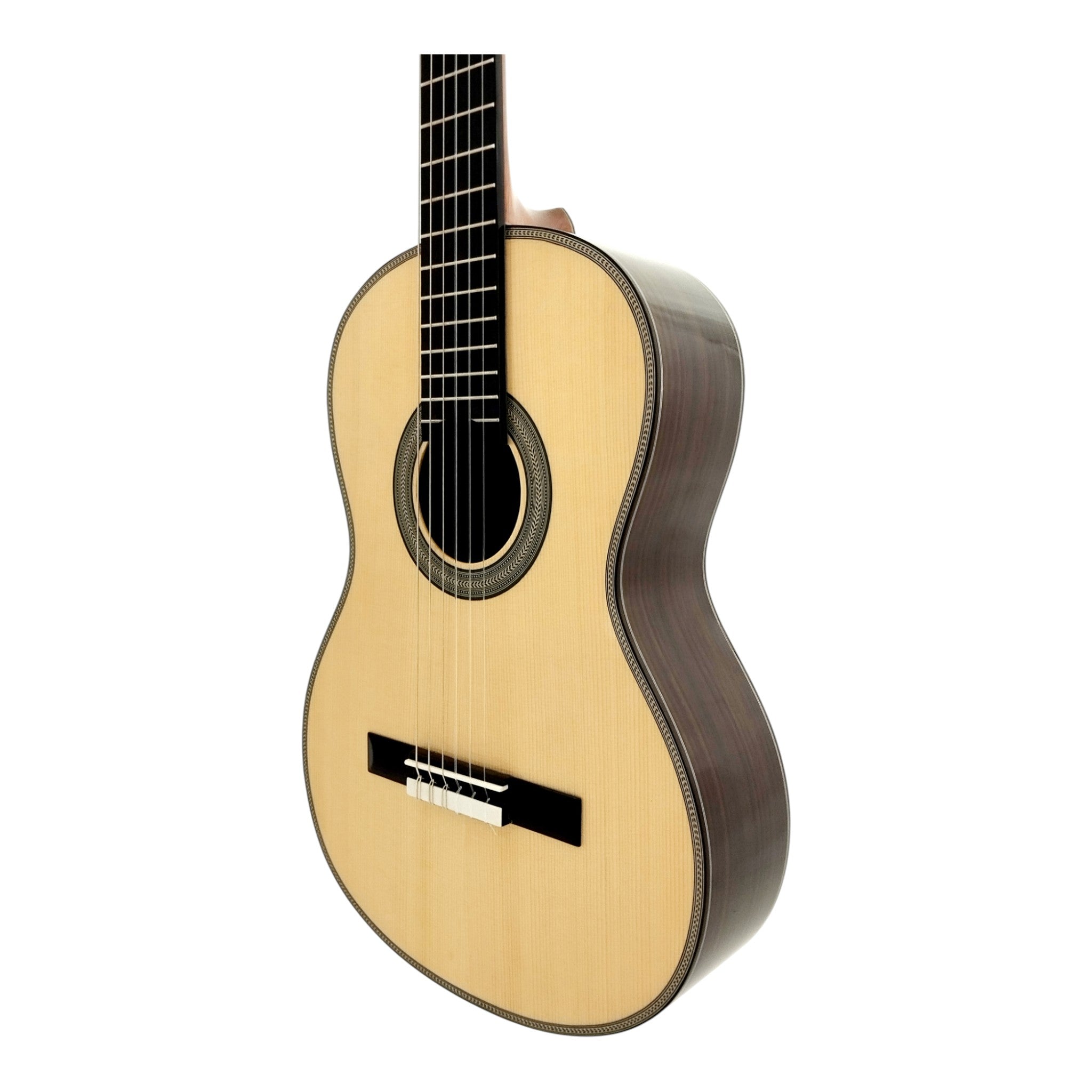 Caraya “Classic, Elegant, Precise” Solid Engelman Classical Guitar w/ Double OS1 Vibration Pickups - SCG952EQN