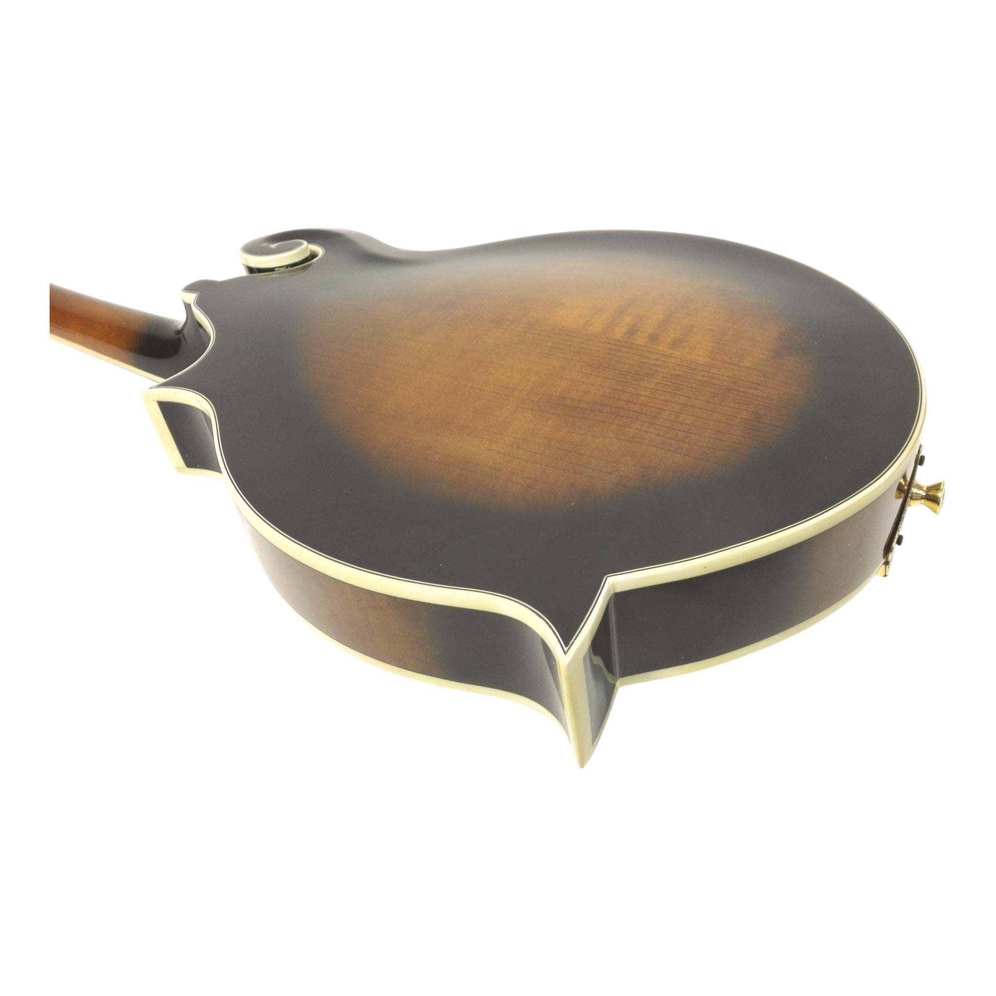 Caraya SMA958 Solid Spruce and Flamed Maple F-Style Mandolin in Dark Violin Sunburst