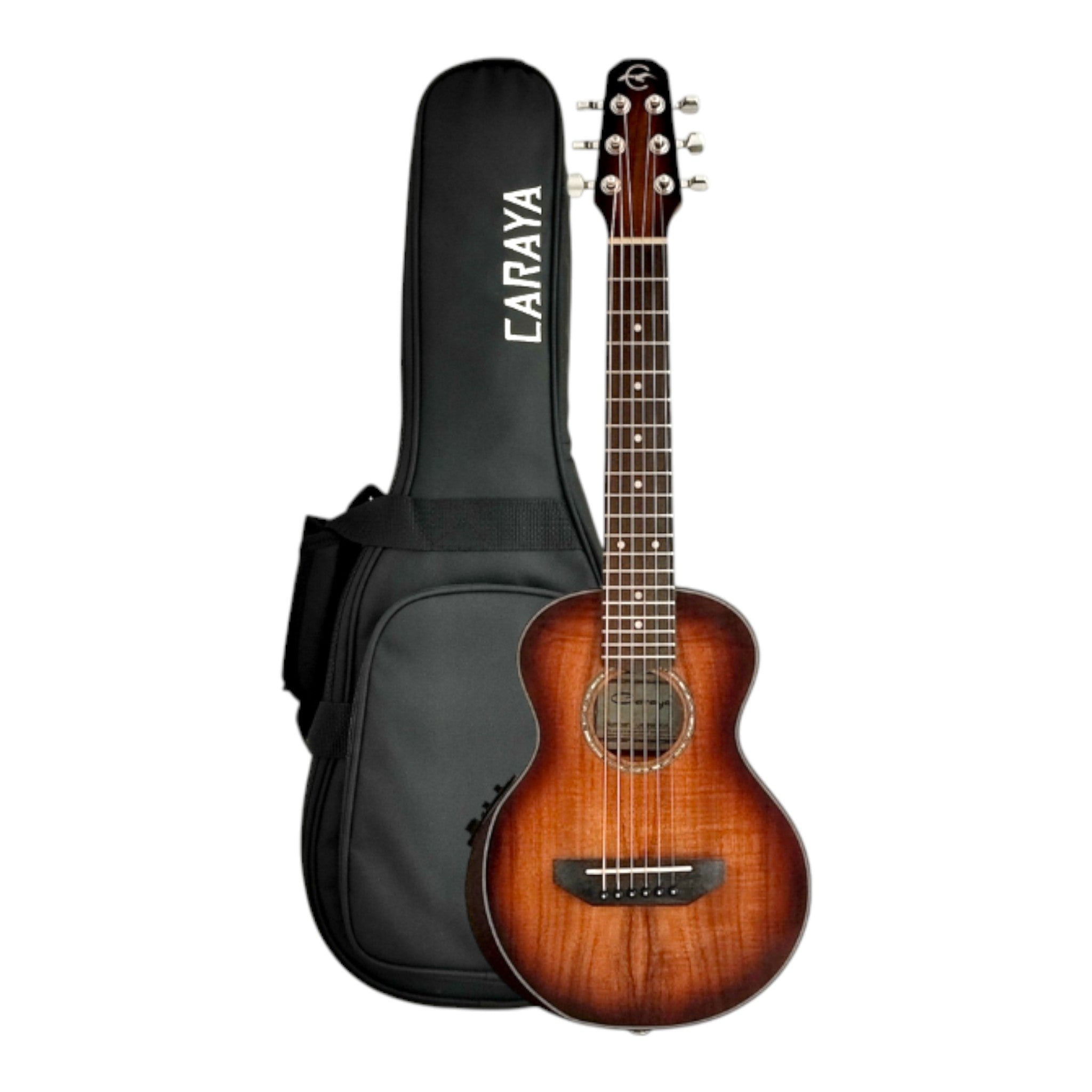 Caraya UK266KOA 6-String Guitarlele with Armrest