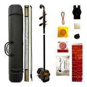 Coco CE007CT Professional-Grade Ebony Erhu Outfit with Hard Case & Accessories