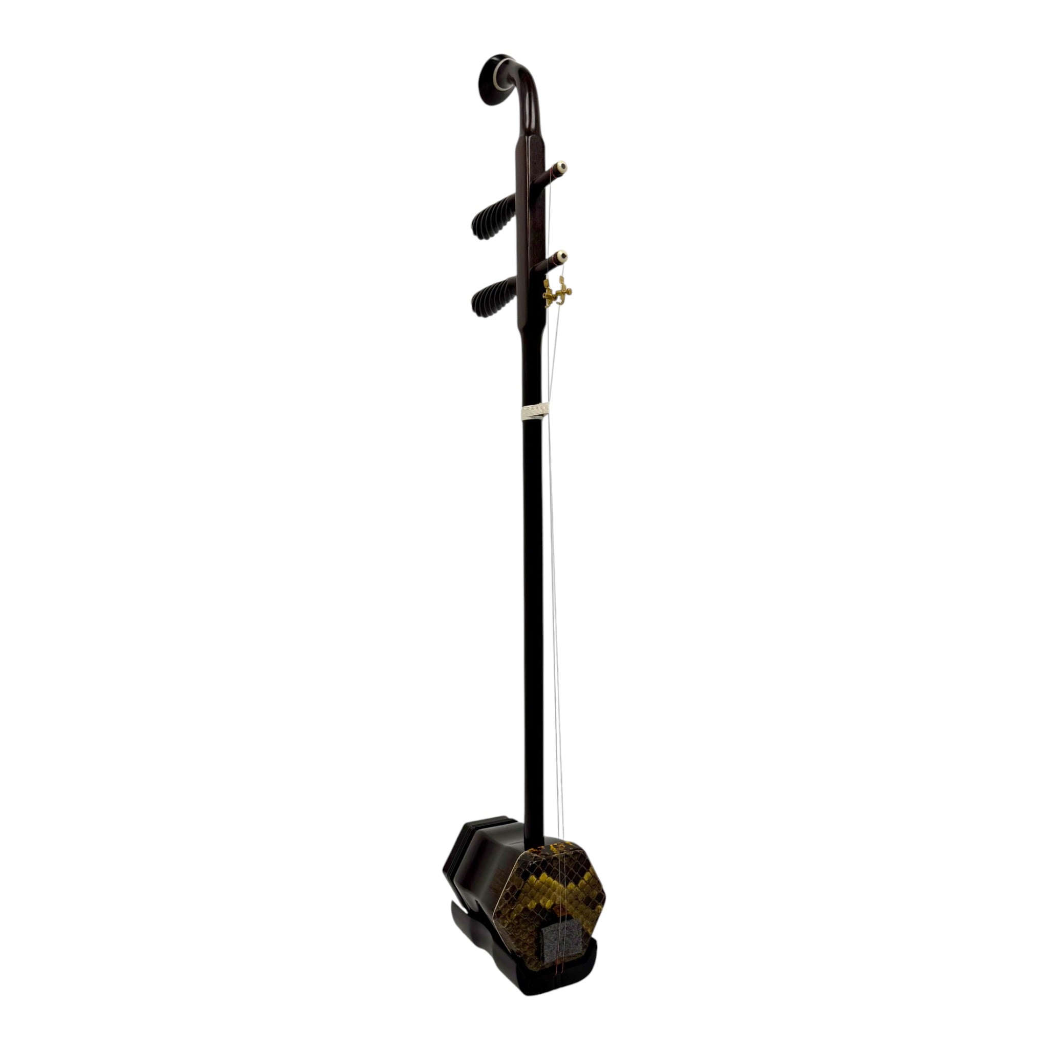 Coco CE007CT Professional-Grade Ebony Erhu Outfit with Hard Case & Accessories