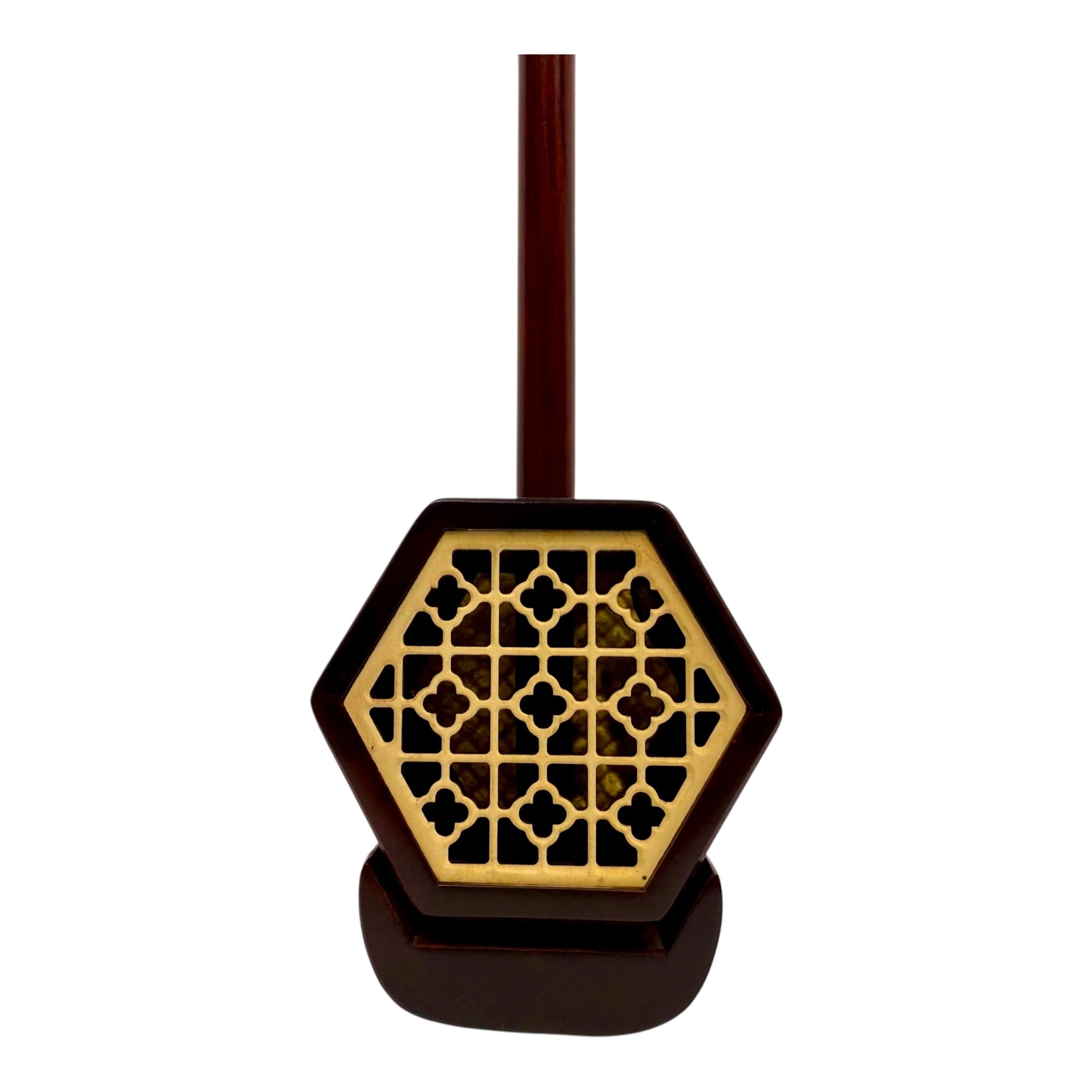 Coco CZ008 Professional-Grade Zitan Sandalwood Erhu Outfit with Hard Case & Accessories