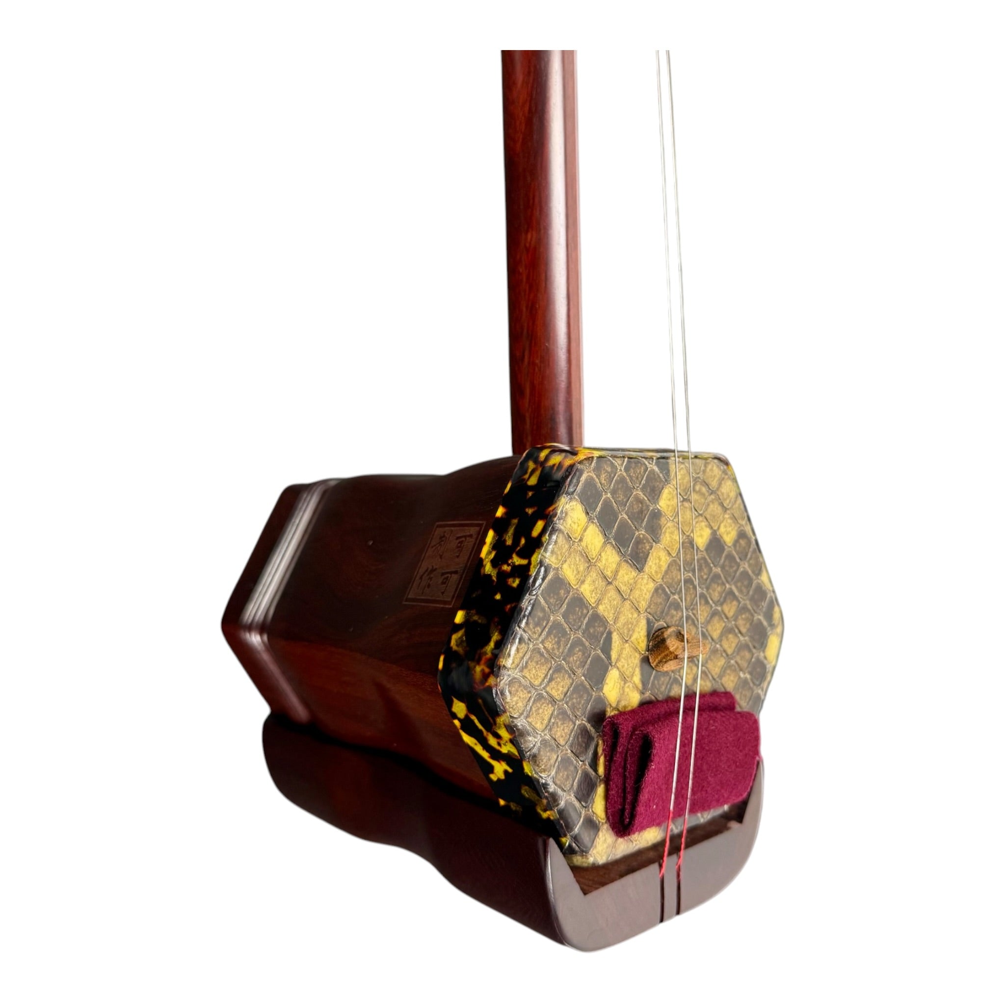 Coco CZ008 Professional-Grade Zitan Sandalwood Erhu Outfit with Hard Case & Accessories