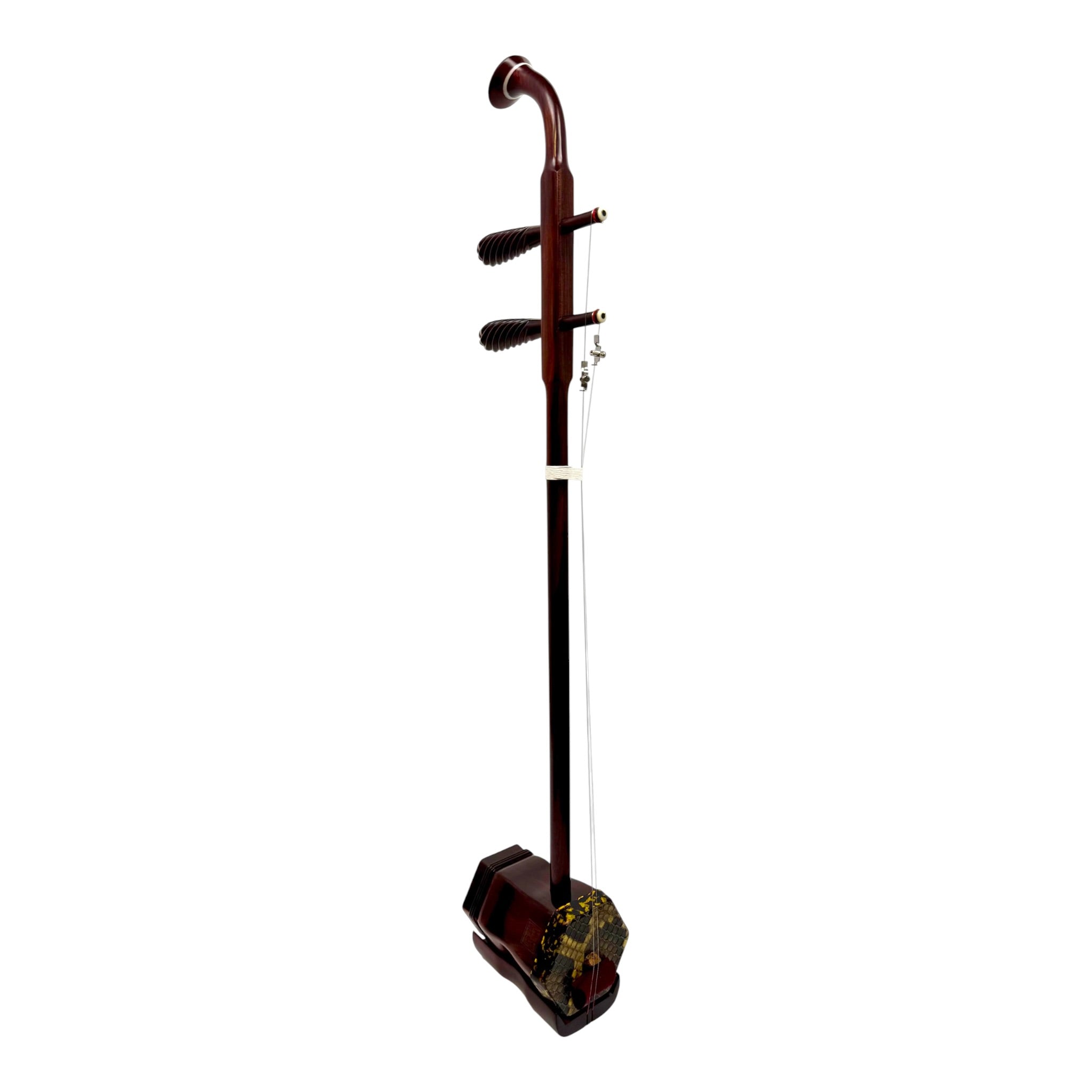 Coco CZ008 Professional-Grade Zitan Sandalwood Erhu Outfit with Hard Case & Accessories