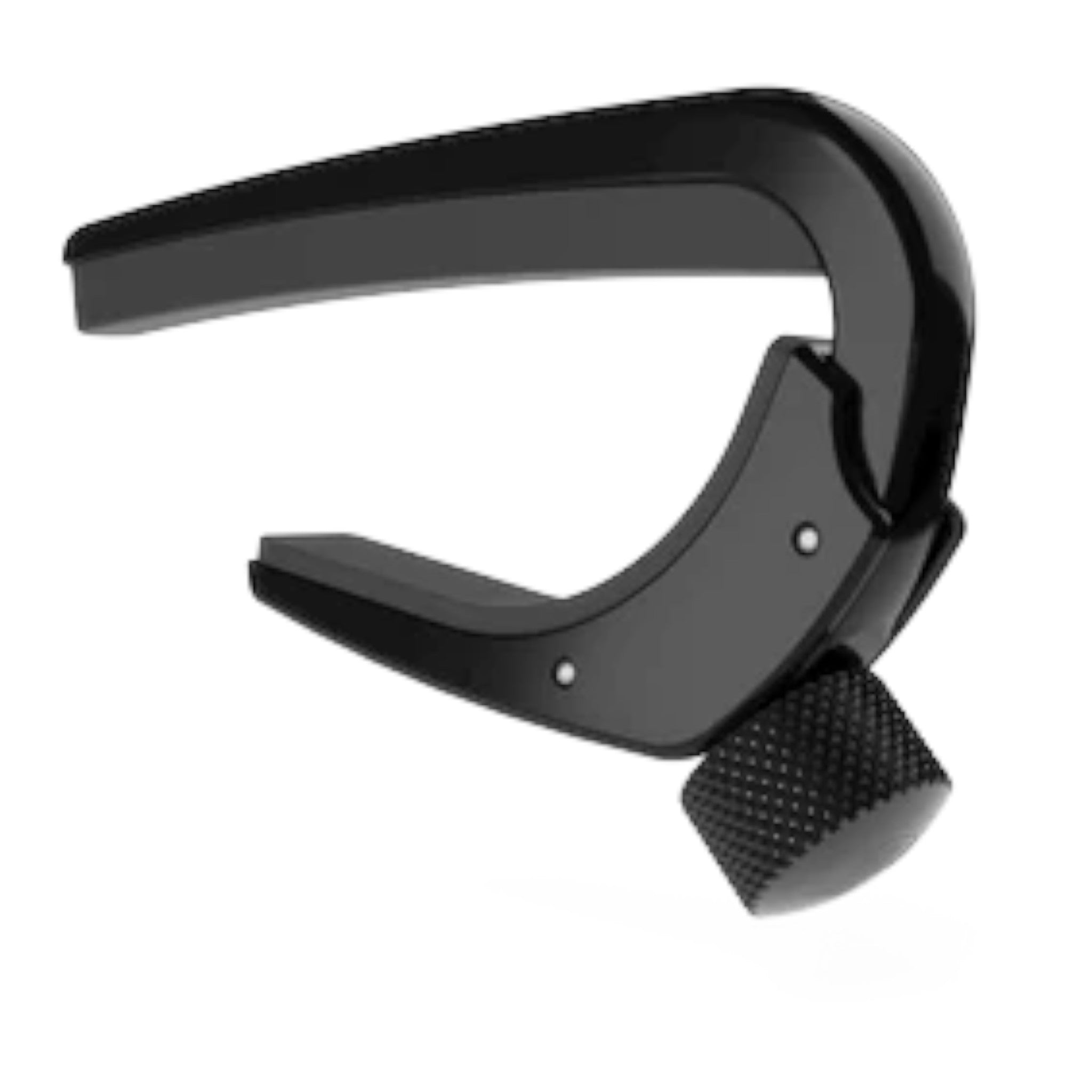 D'Addario PWCP02 Aluminium Screw-Type "Pro" Capo for 6 & 12-String Guitars - Black