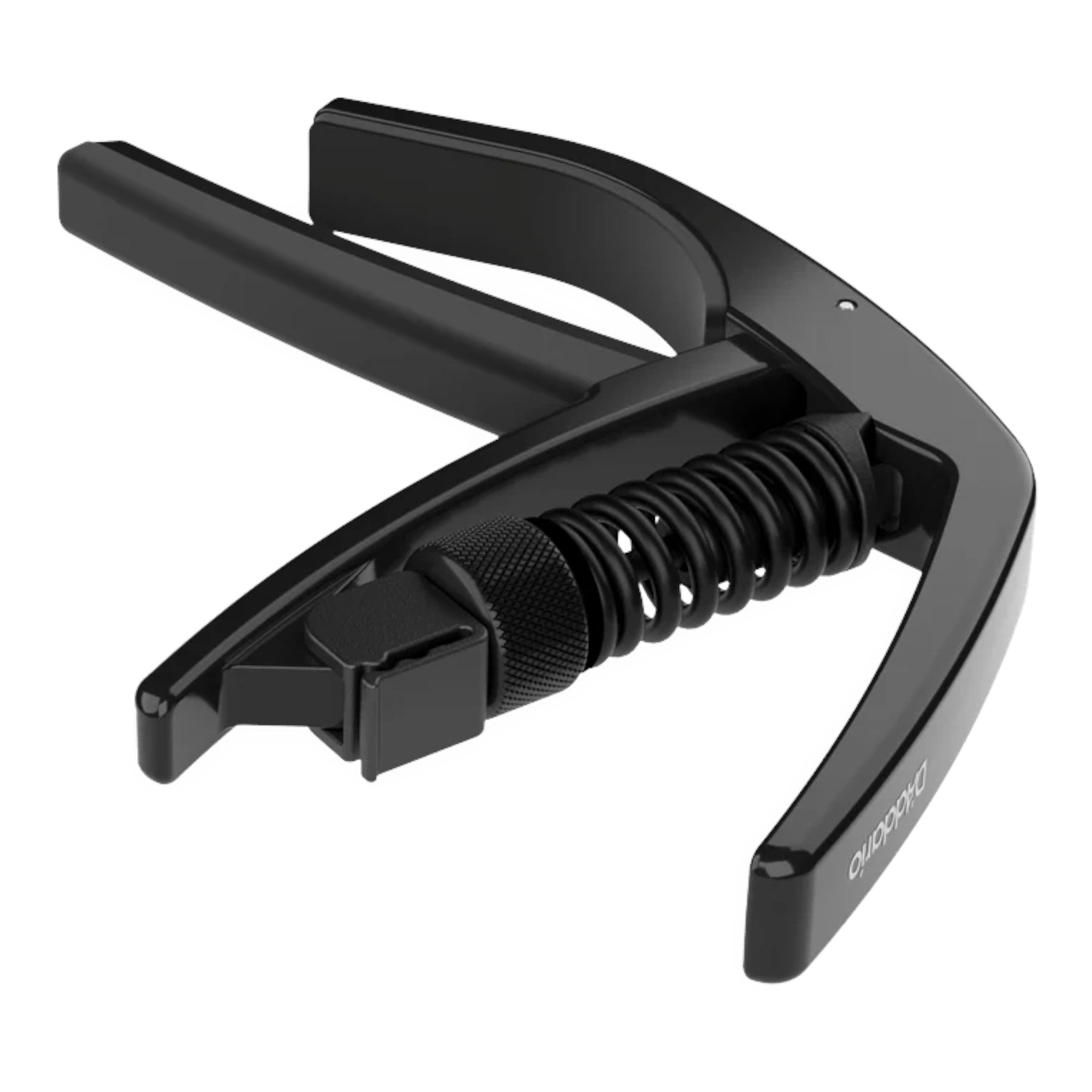D'Addario PWCP10 Aluminium Adjustable Trigger-Type "Artist" Capo for 6-String Guitars - Black