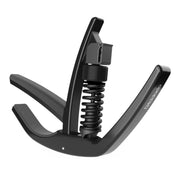 D'Addario PWCP10 Aluminium Adjustable Trigger-Type "Artist" Capo for 6-String Guitars - Black