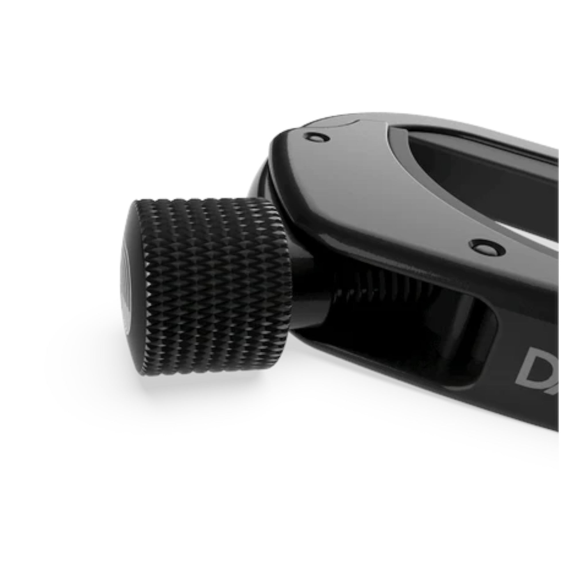 D'Addario PWCP12 Aluminium Screw-Type "Pro" Capo for Ukuleles - Black