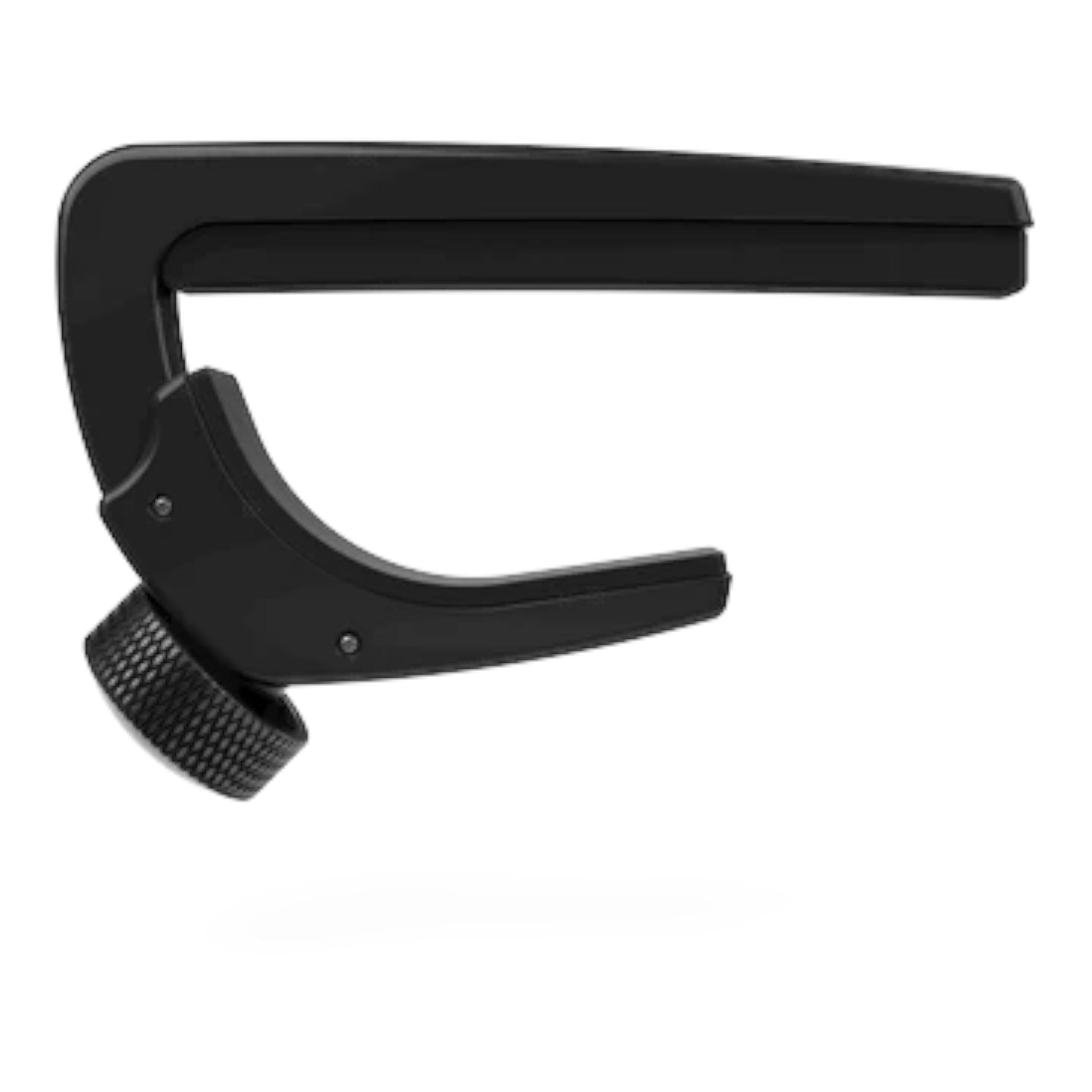 D'Addario PWCP16 ABS Flat-Radius Screw-Type "Lite" Capo for Classical Guitars - Black