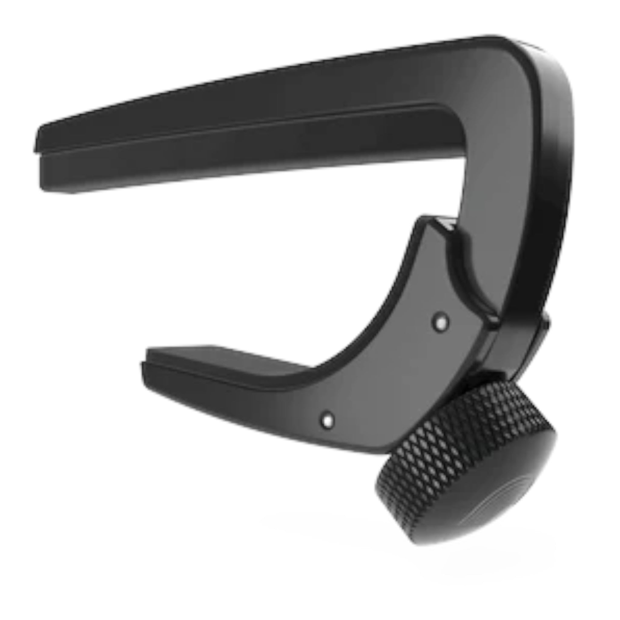 D'Addario PWCP16 ABS Flat-Radius Screw-Type "Lite" Capo for Classical Guitars - Black