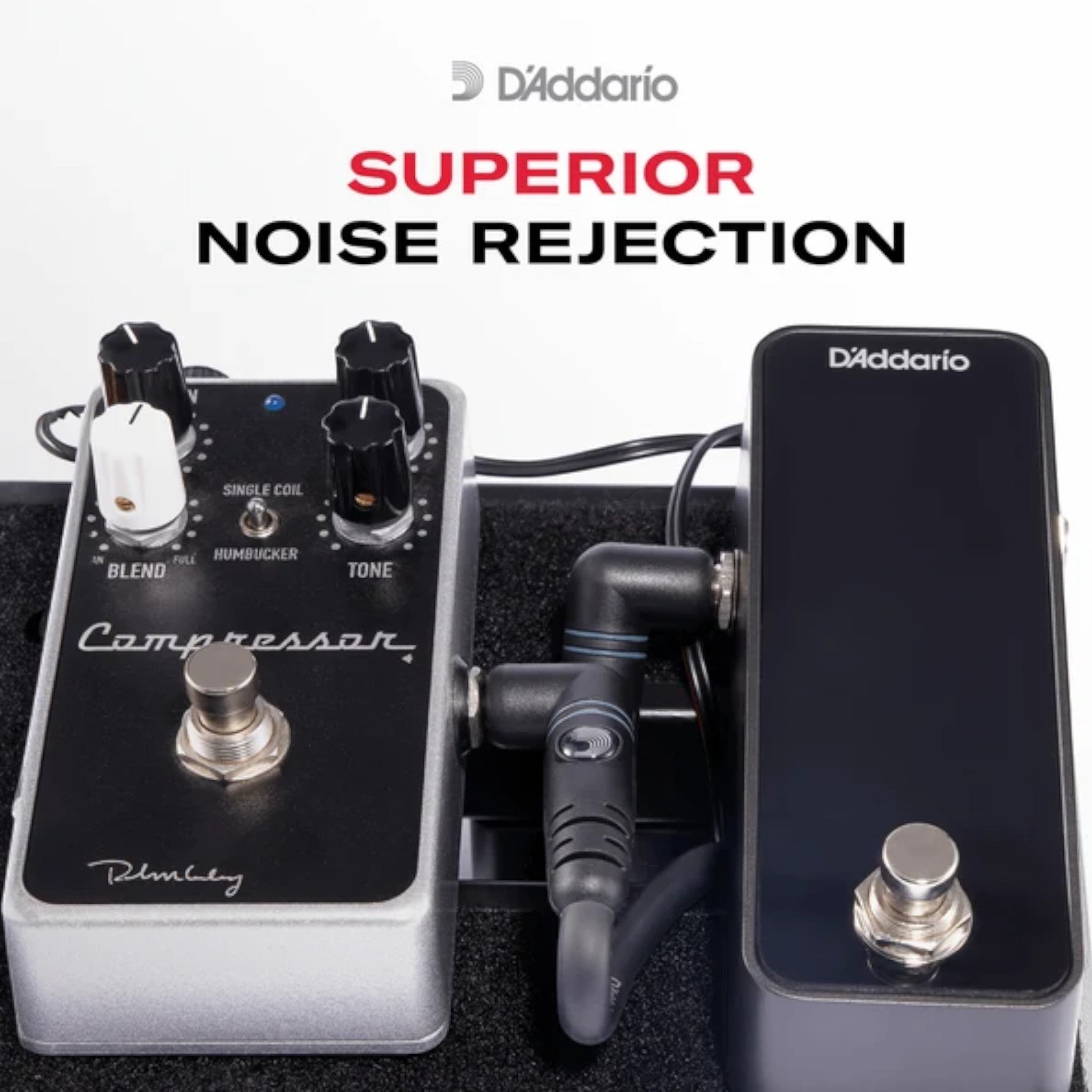 D'Addario Custom Series Flat Patch Cable - Single Cable