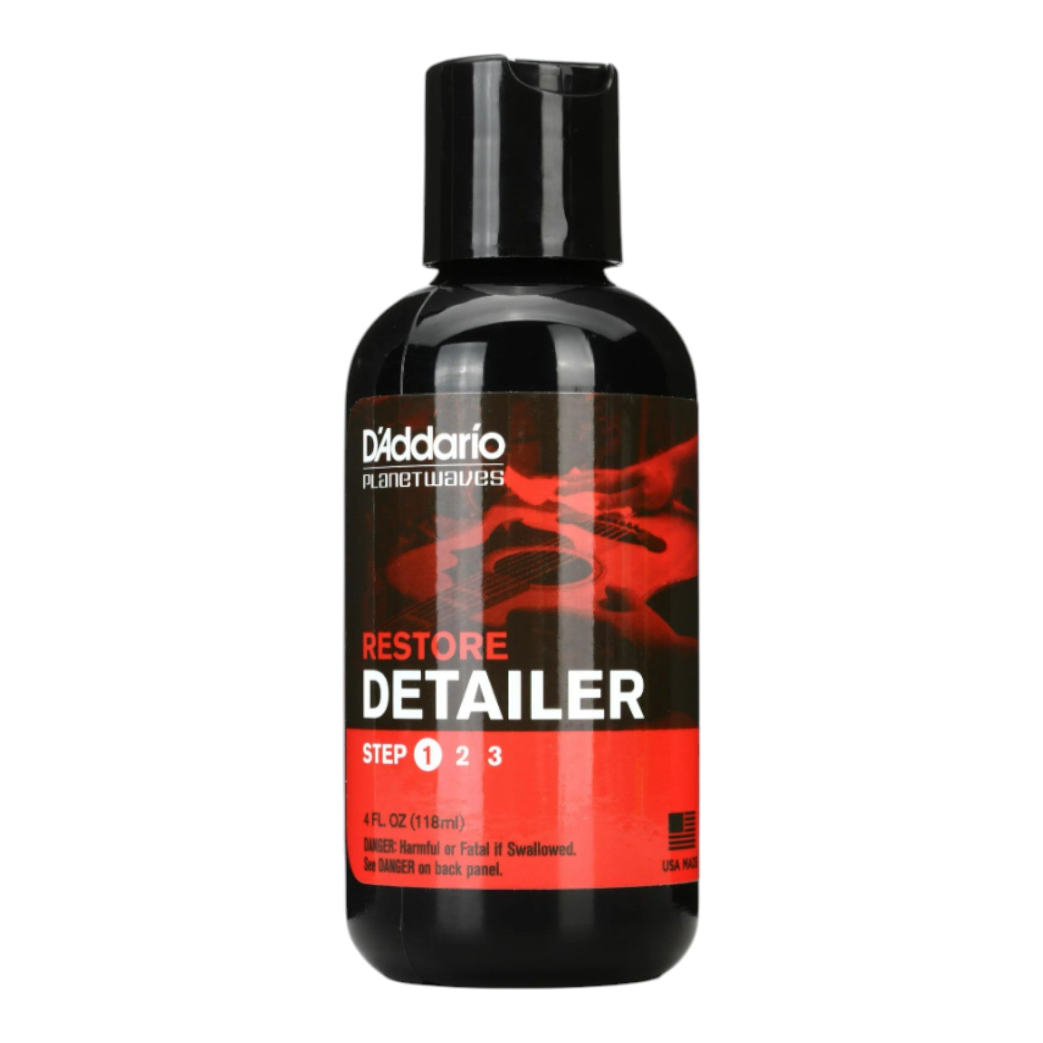 D'Addario PWPL01 "Restore" Deep Cleaning Cream Polish for Clear Coated Instruments - 29.5 ml (1 fl oz) / 118 ml (4 fl oz)