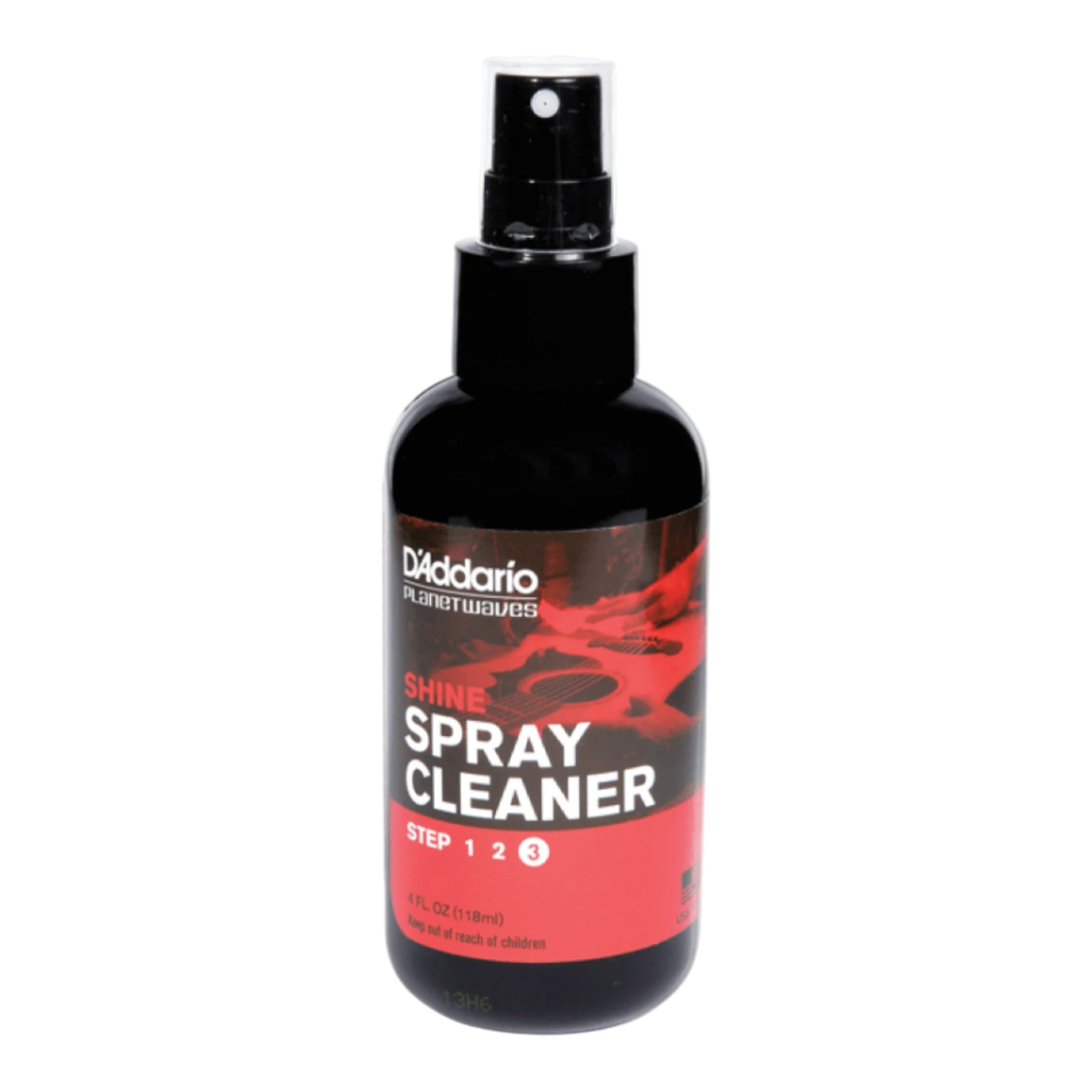D'Addario PWPL03 "Shine" All-Purpose Spray Cleaner for Clear Coated Instruments - 59.1 ml (2 fl oz) / 118 ml (4 fl oz)