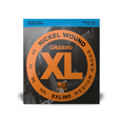 D'Addario 50-105 Bass Strings - Medium Long Scale (.050 - .105) (EXL160)